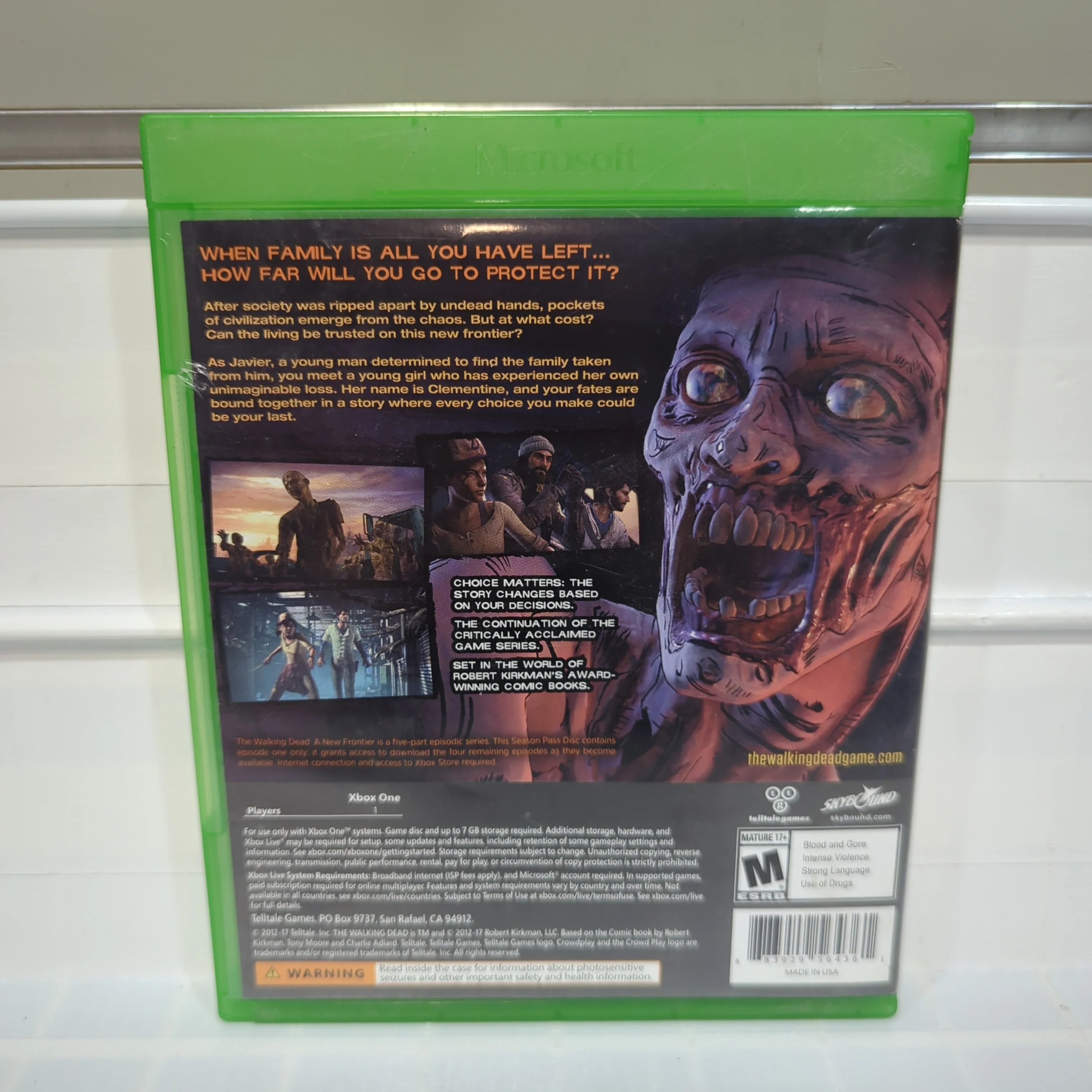 The Walking Dead: A New Frontier - Xbox One - Image 2