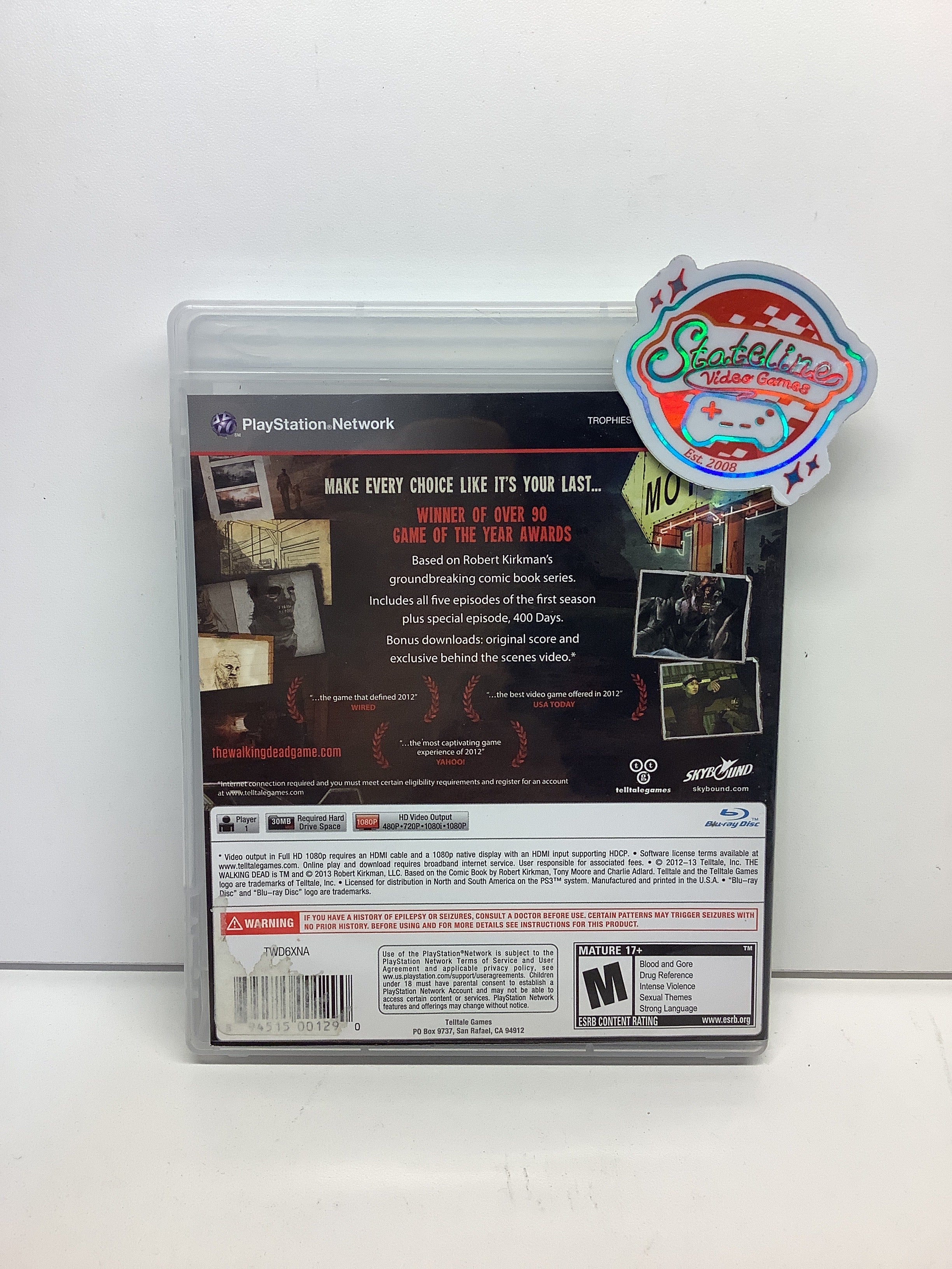 The Walking Dead [Game of the Year] - Playstation 3 - Image 3