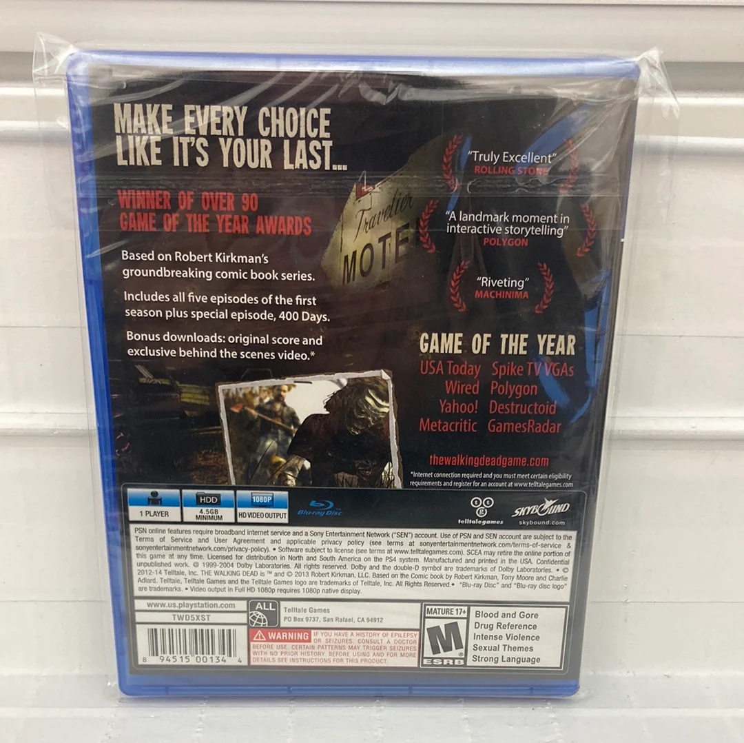 The Walking Dead [Game of the Year] - Playstation 4 - Image 2