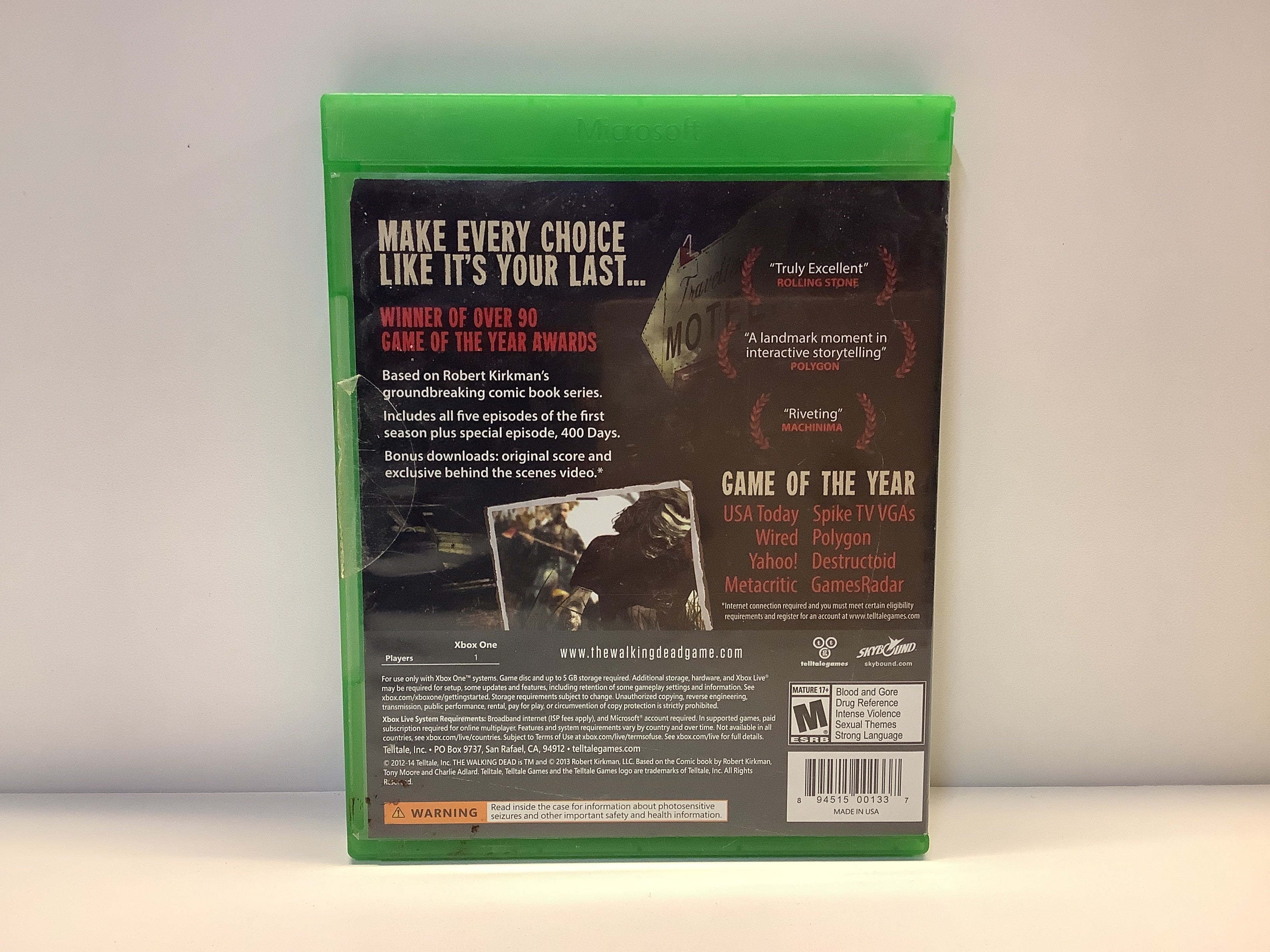 The Walking Dead [Game of the Year] - Xbox One - Image 2