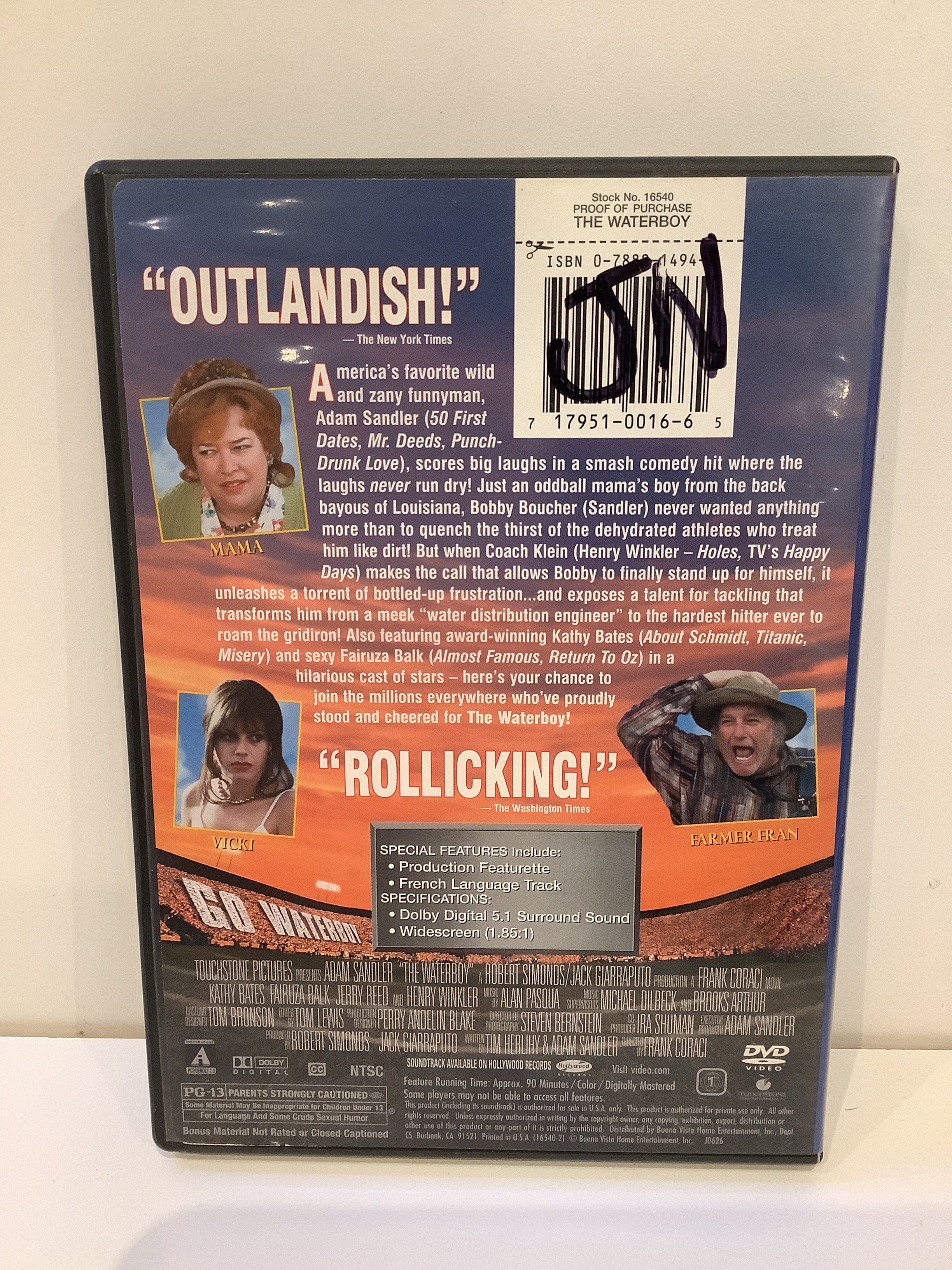 The Waterboy - DVD - Image 2