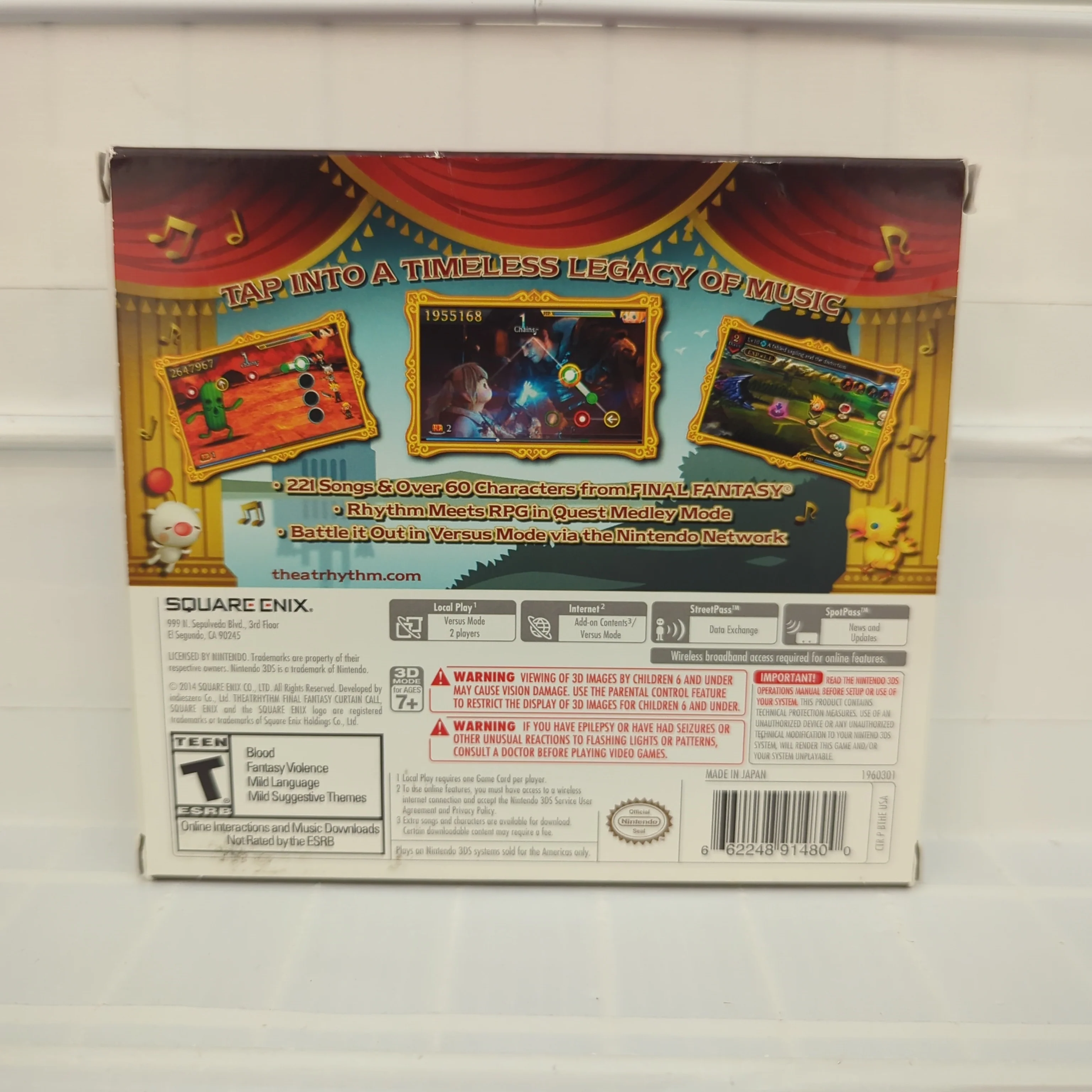 Theatrhythm Final Fantasy: Curtain Call [Limited Edition] - Nintendo 3DS - Image 2