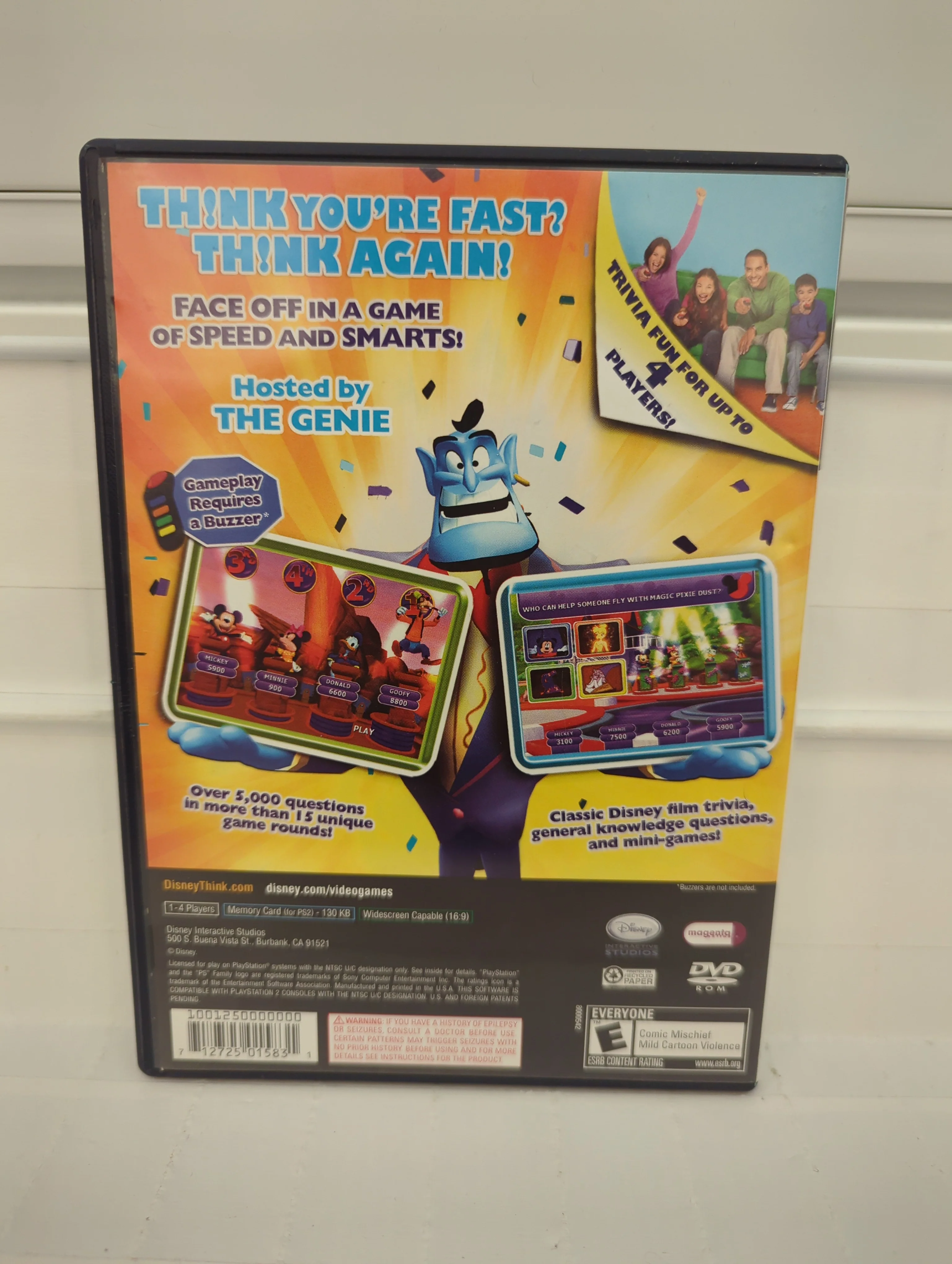 Think Fast - Playstation 2 - Image 2