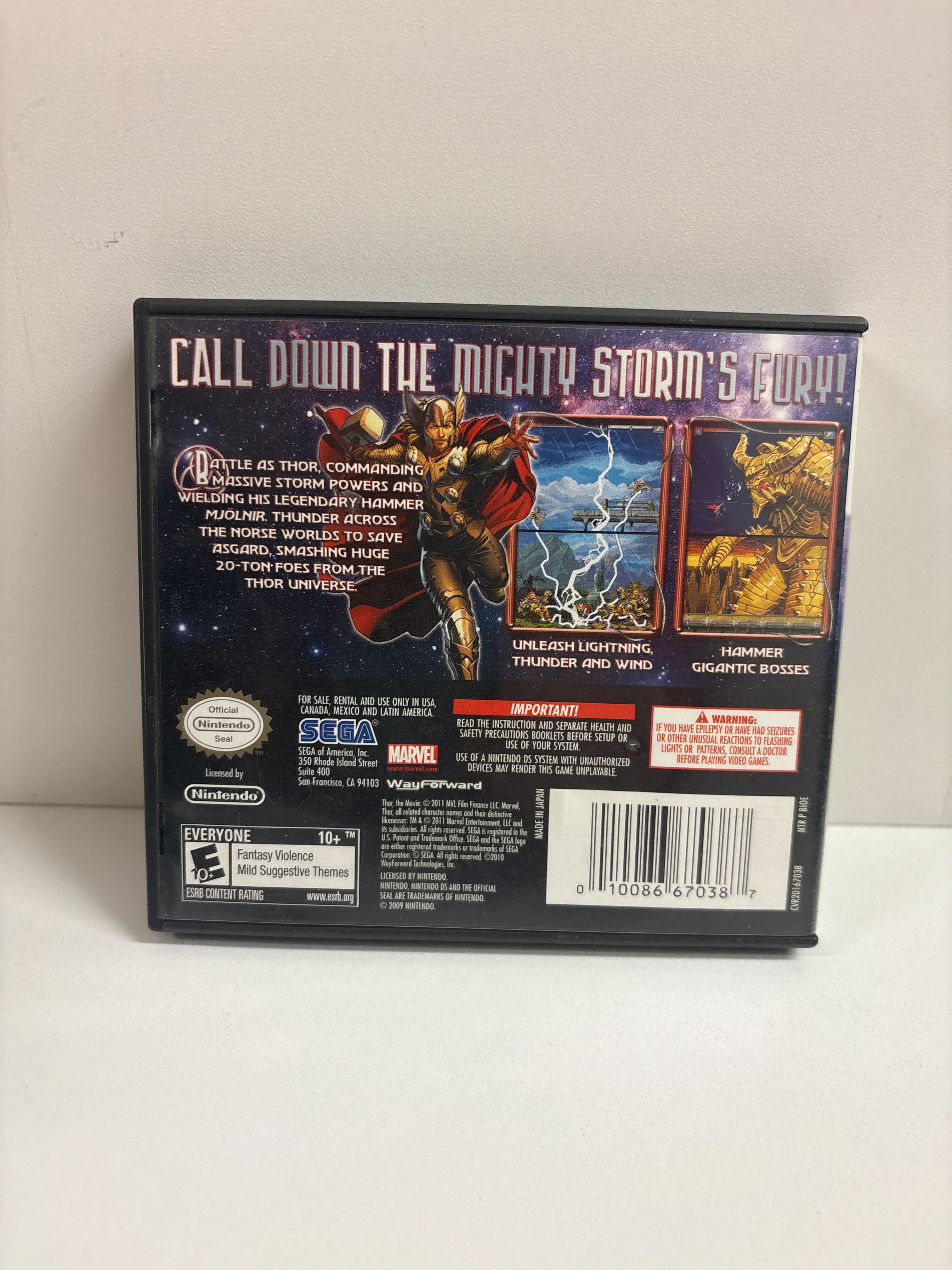 Thor: God of Thunder - Nintendo DS - Image 2