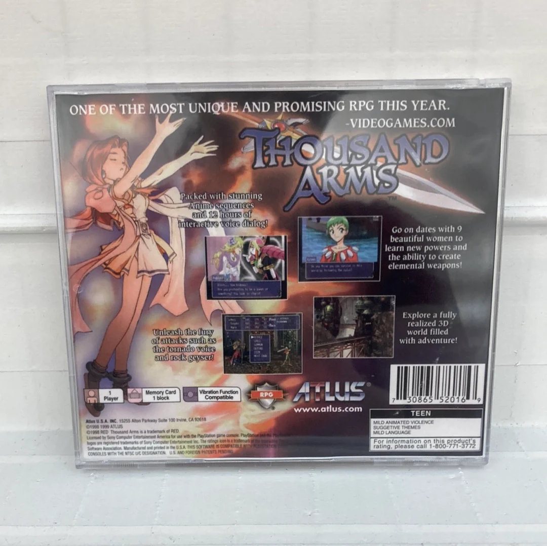 Thousand Arms - Playstation - Image 2