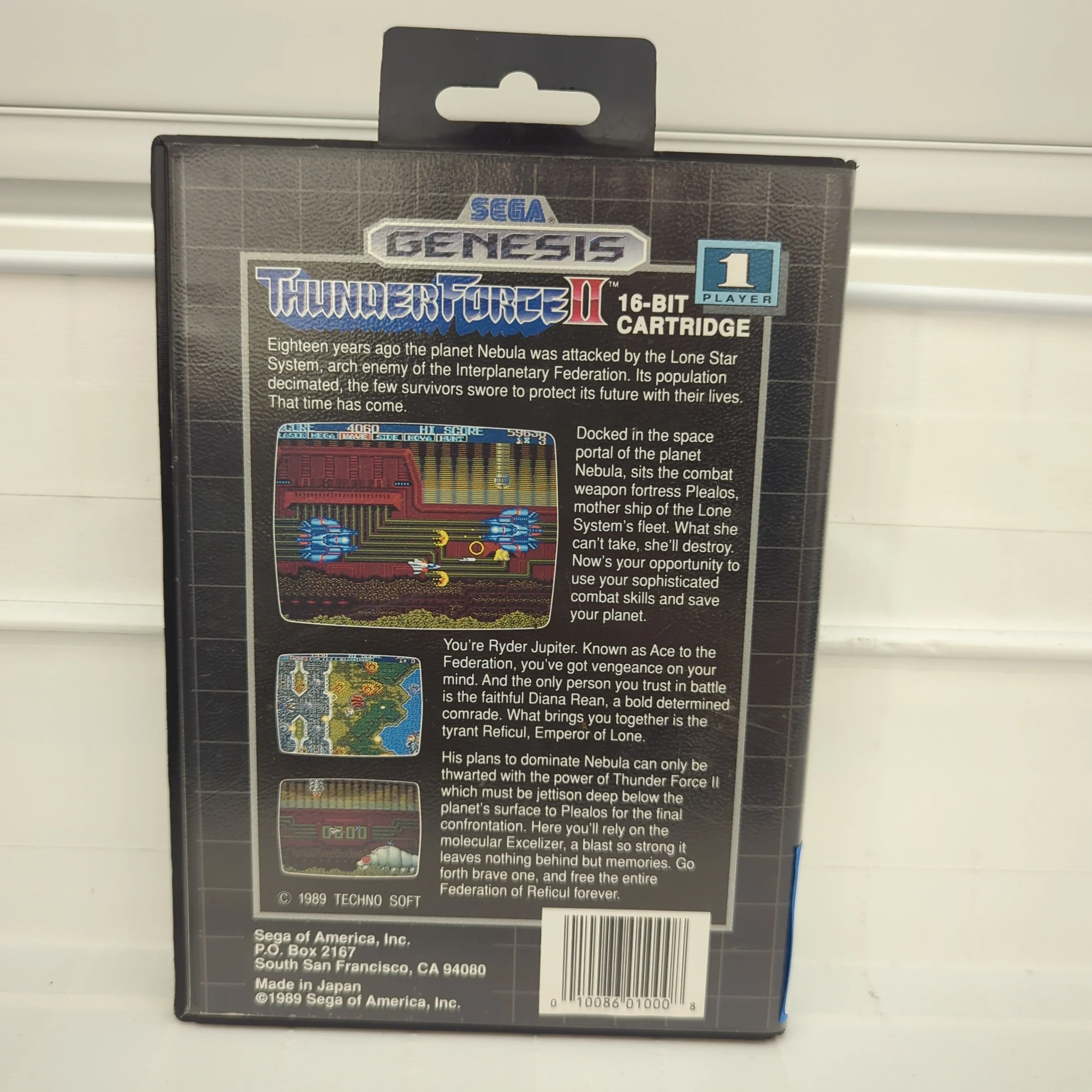 Thunder Force II - Sega Genesis - Image 2