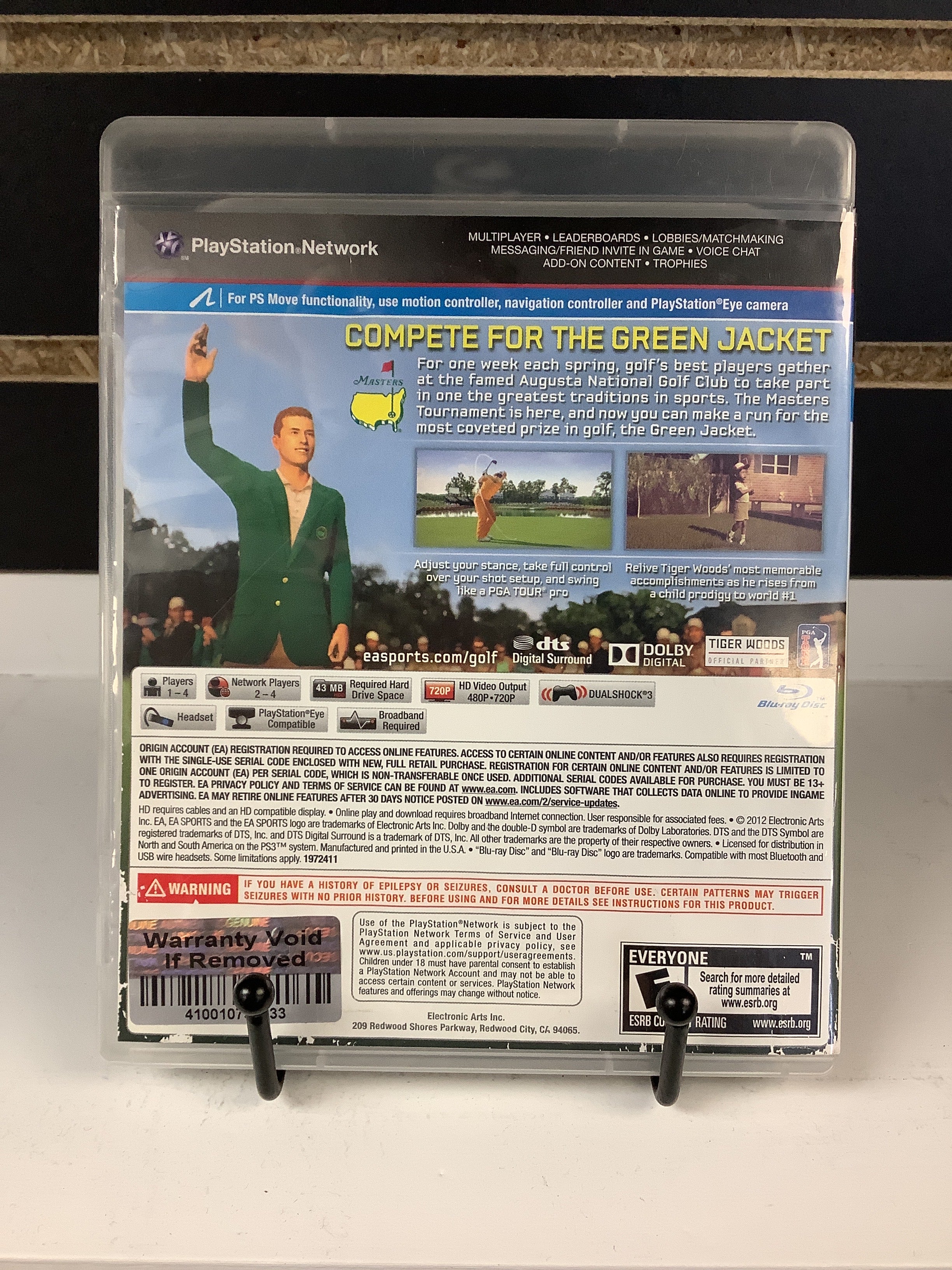 Tiger Woods PGA Tour 13 Masters Collector's Edition - Playstation 3 - Image 2