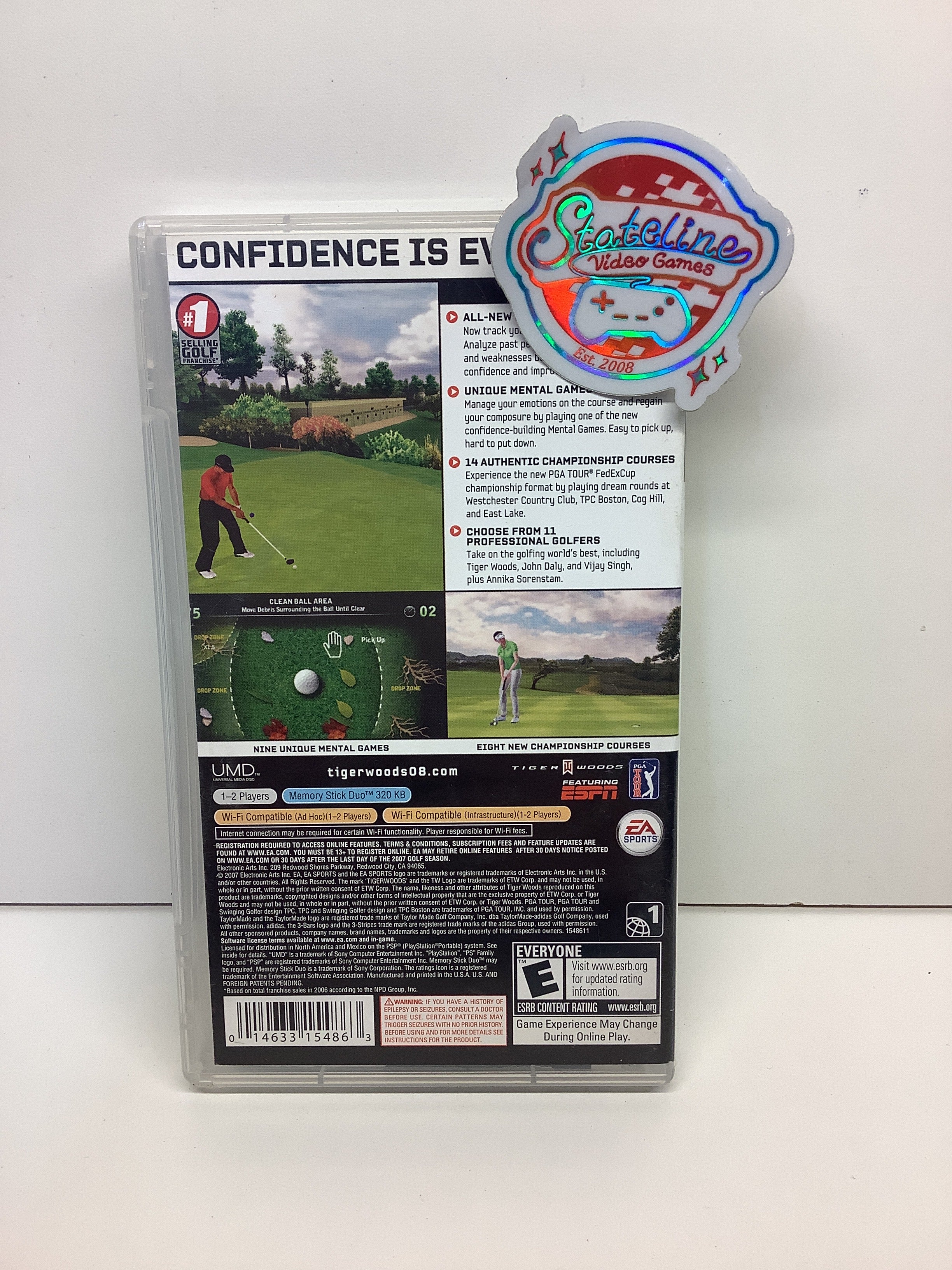 Tiger Woods PGA Tour 2008 - PSP - Image 2