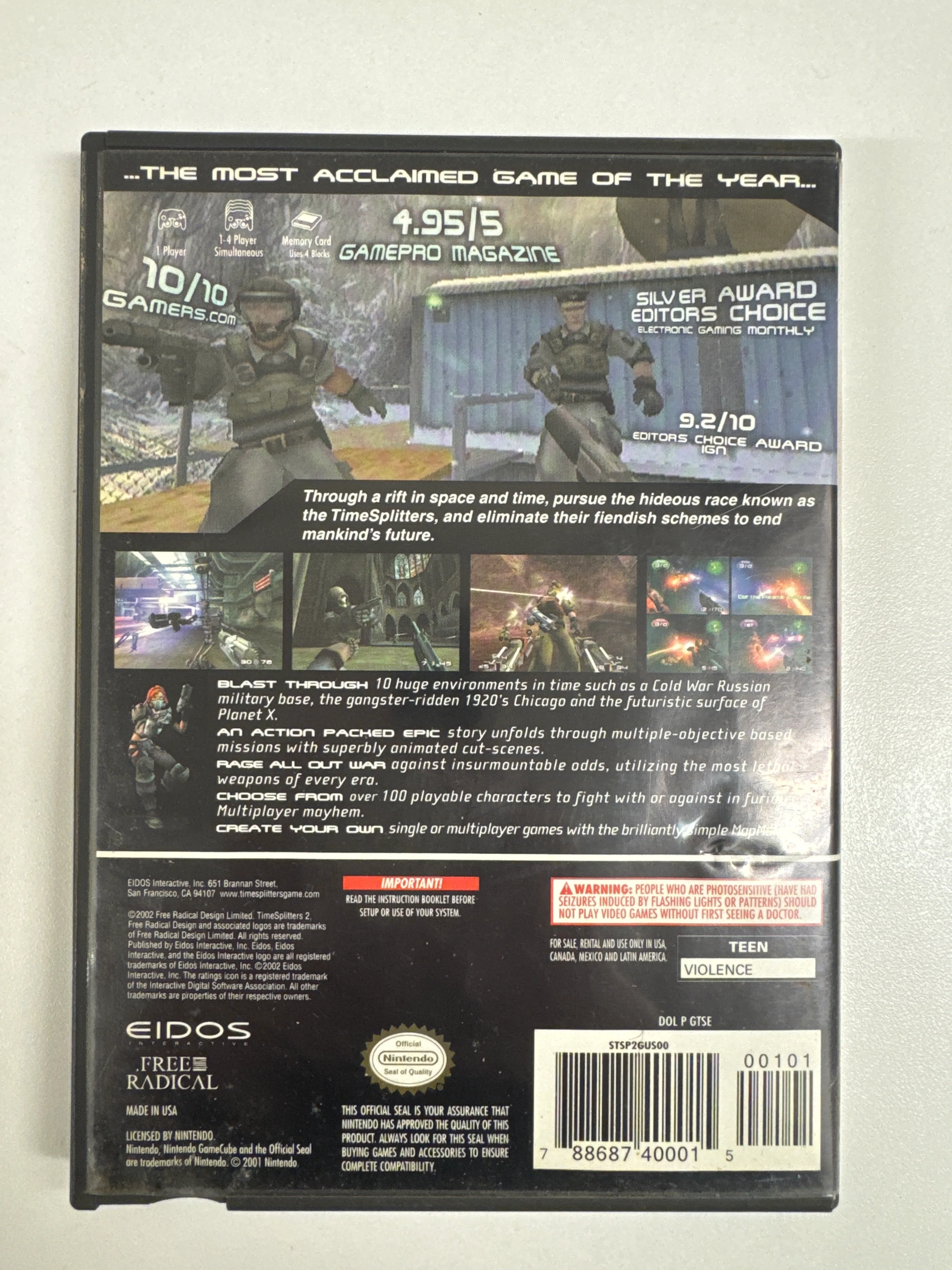Time Splitters 2 - Gamecube - Image 2