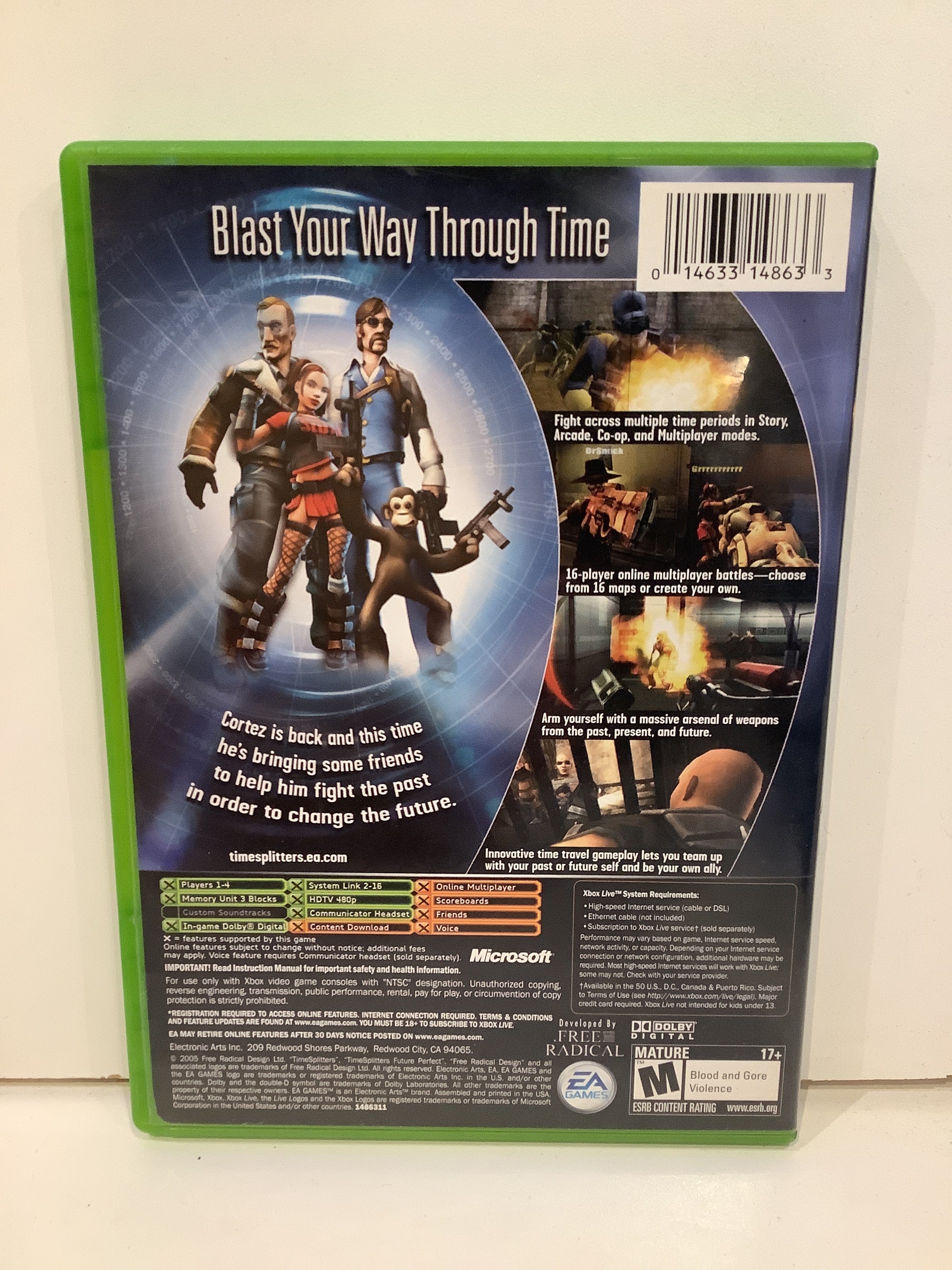 Time Splitters Future Perfect - Xbox - Image 2