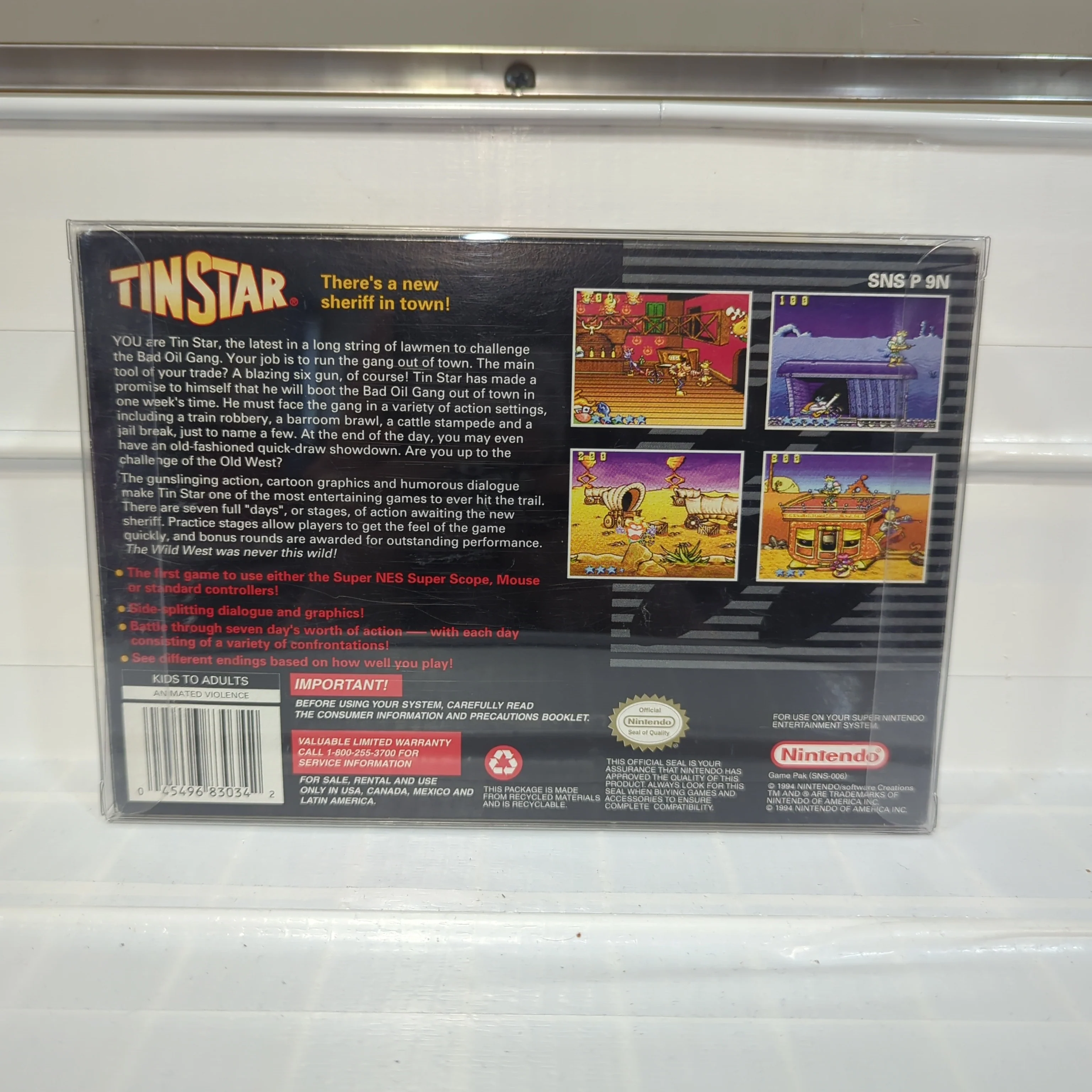 Tinstar - Super Nintendo - Image 2
