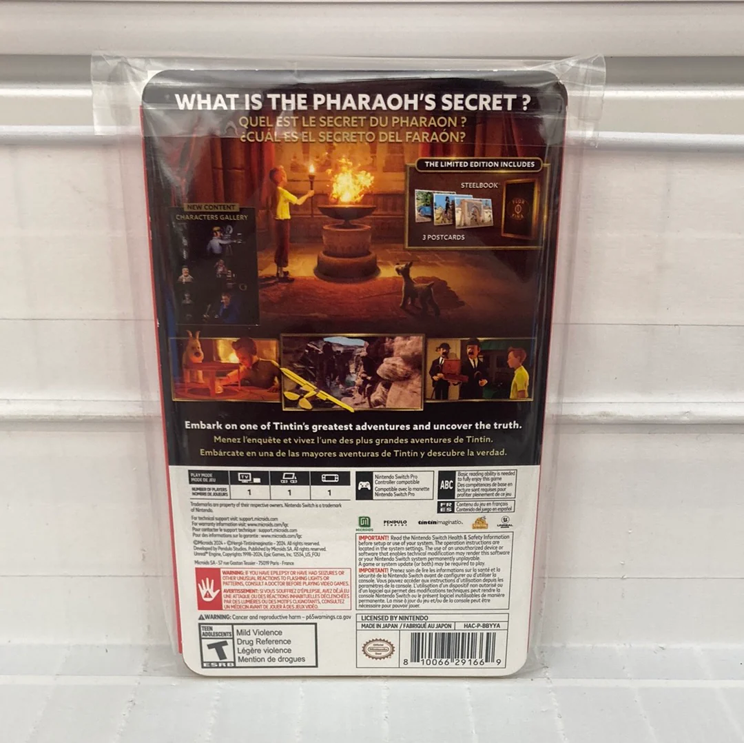 TinTin Reporter: Cigars of the Pharaoh [Limited Edition] - Nintendo Switch - Image 2