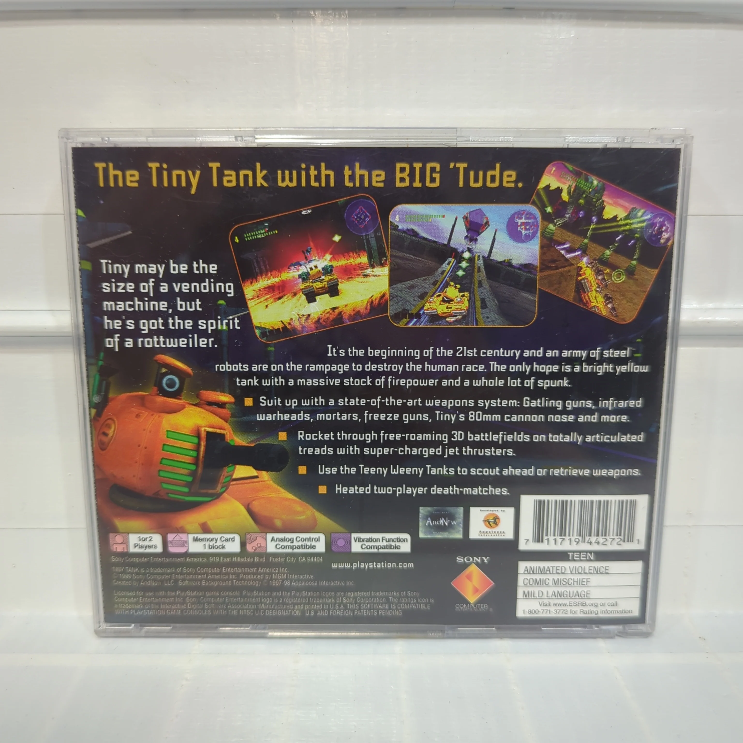 Tiny Tank - Playstation - Image 2