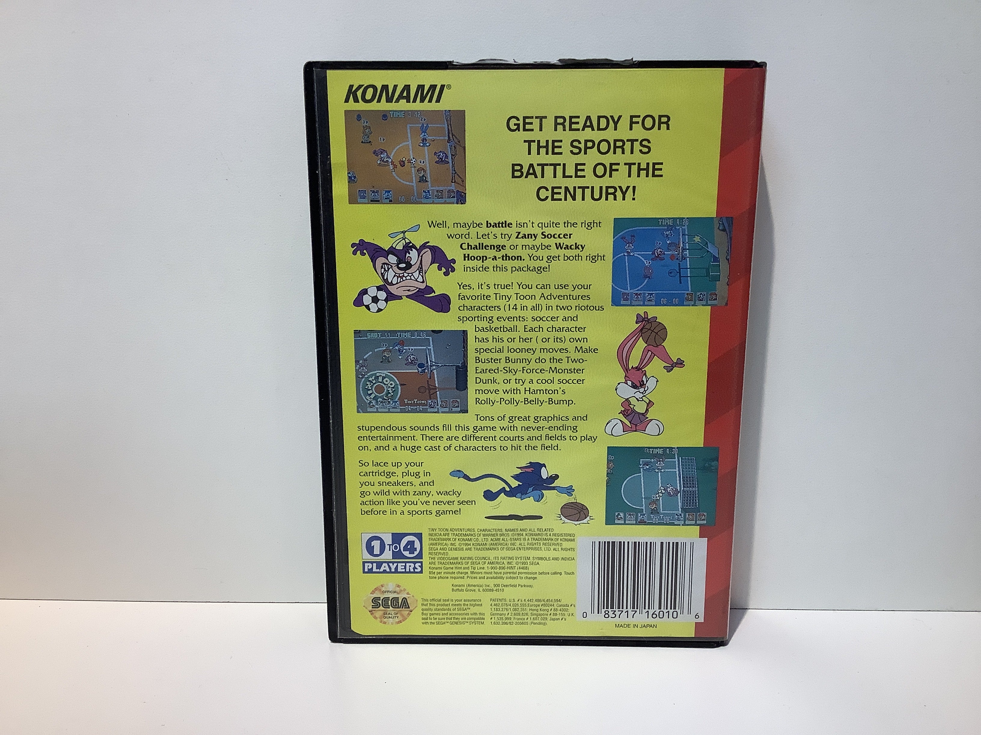 Tiny Toon Adventures ACME All-Stars - Sega Genesis - Image 2