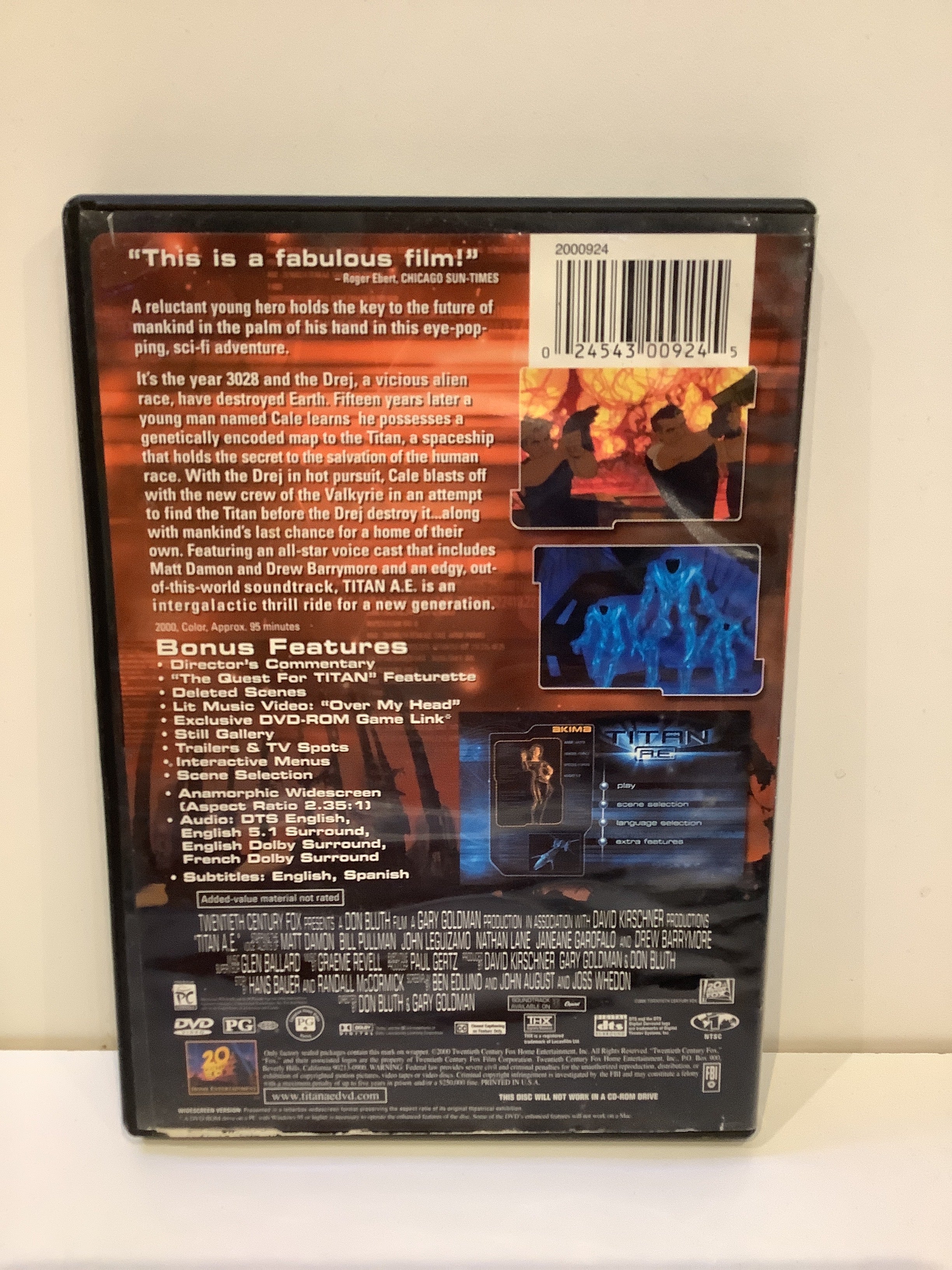Titan A.E. - DVD - Image 2