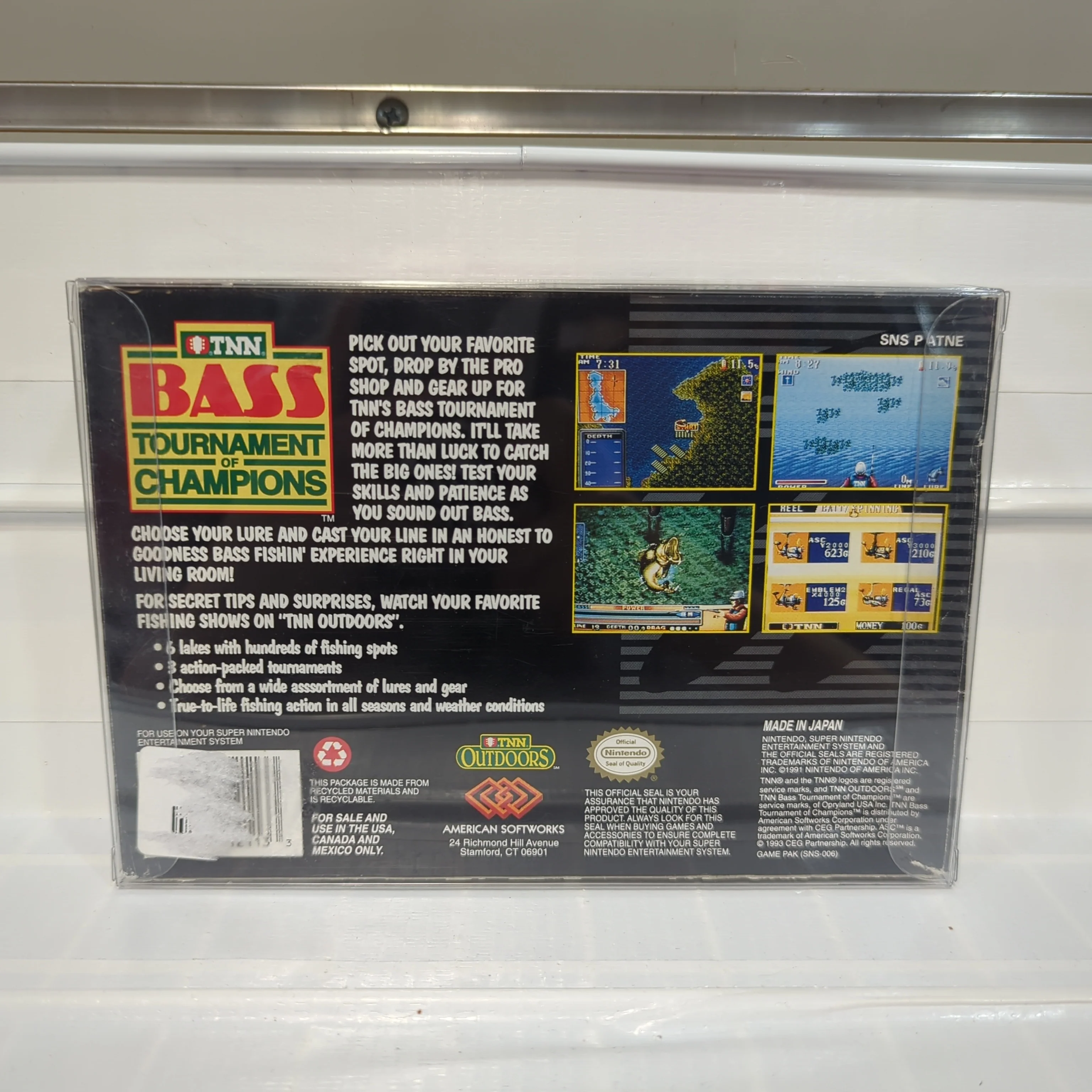 TNN Bass Tournament of Champions - Super Nintendo - Image 2