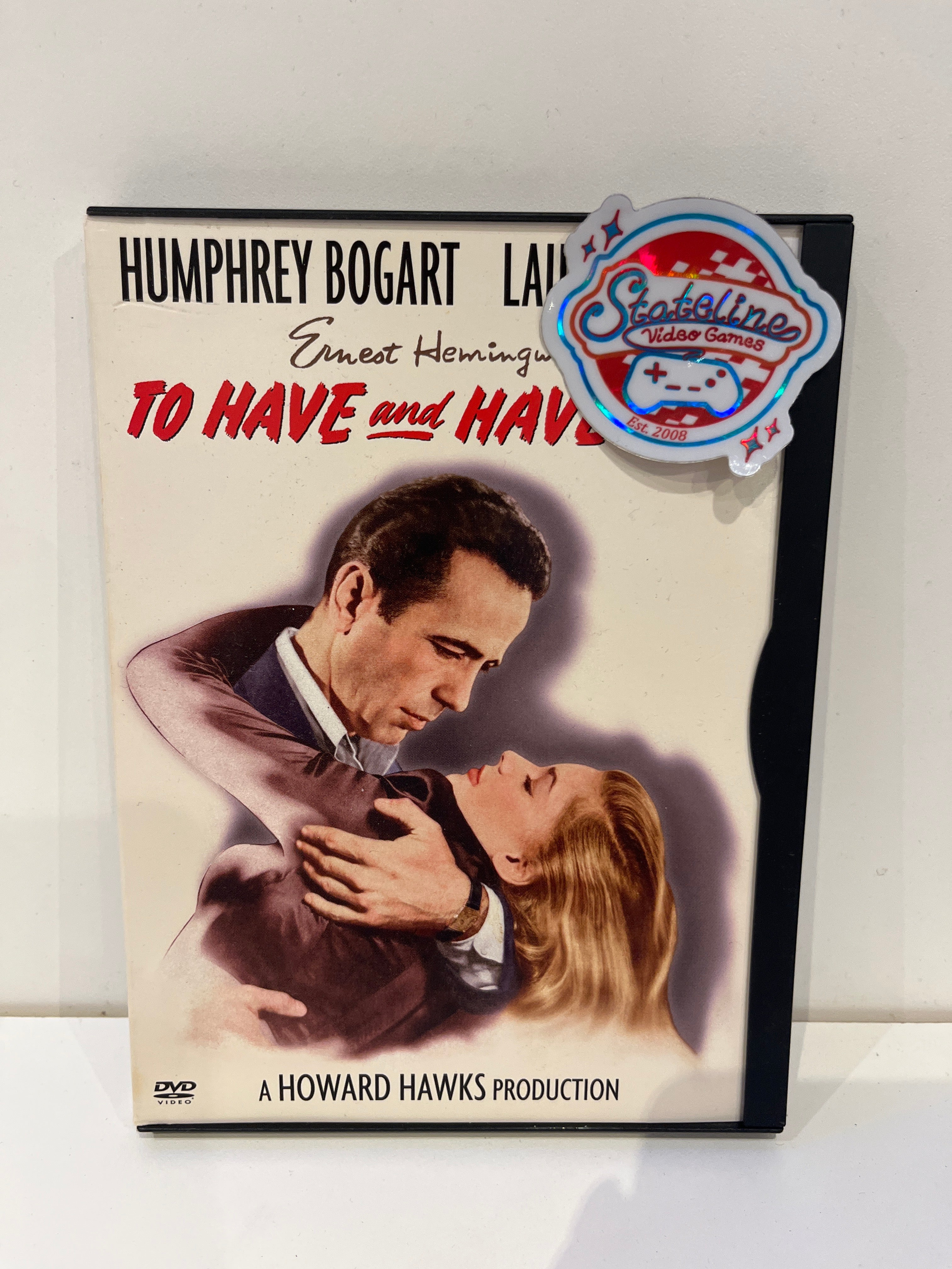 To Have and Have Not - DVD