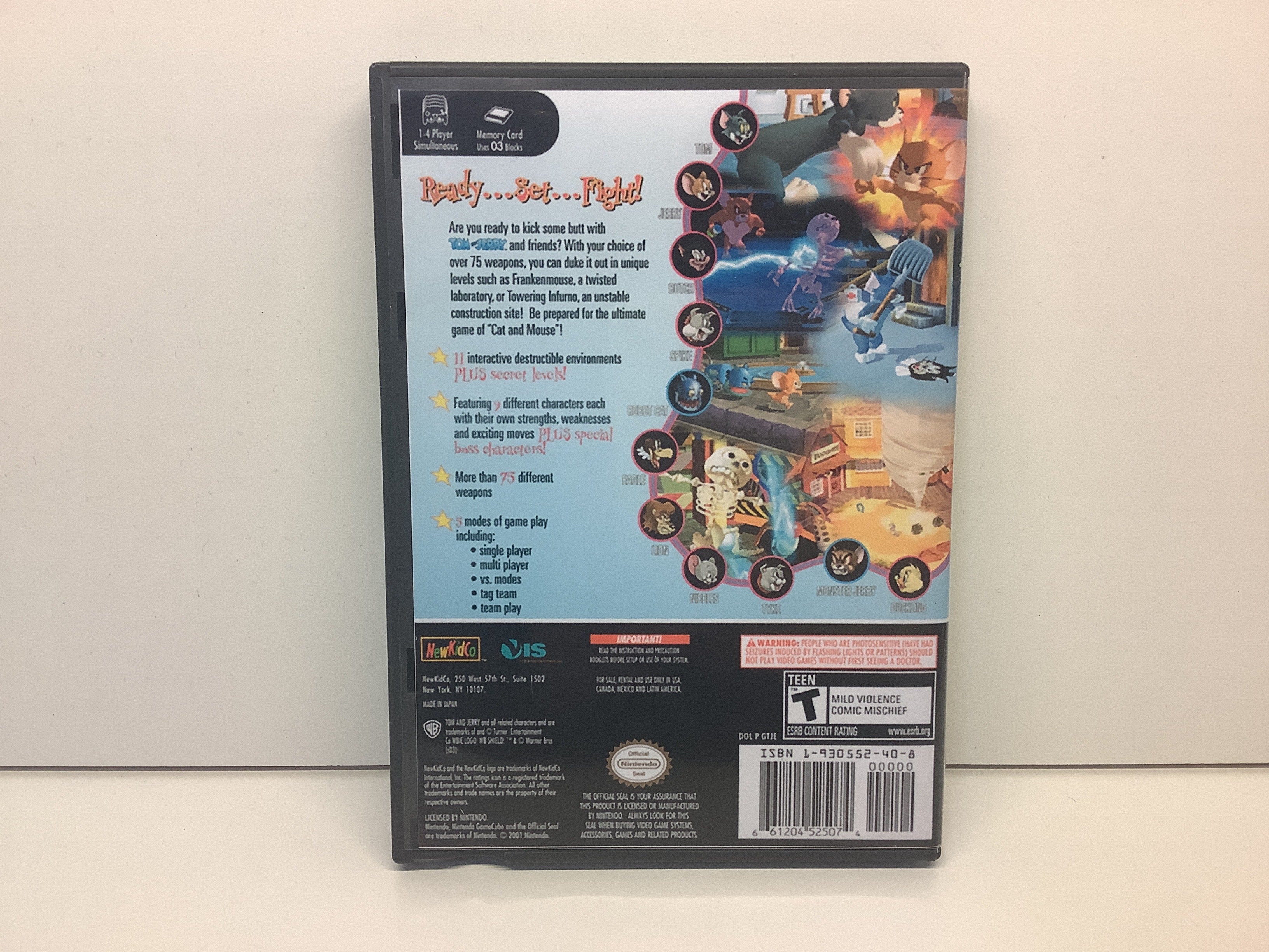 Tom and Jerry War of Whiskers - Gamecube - Image 2