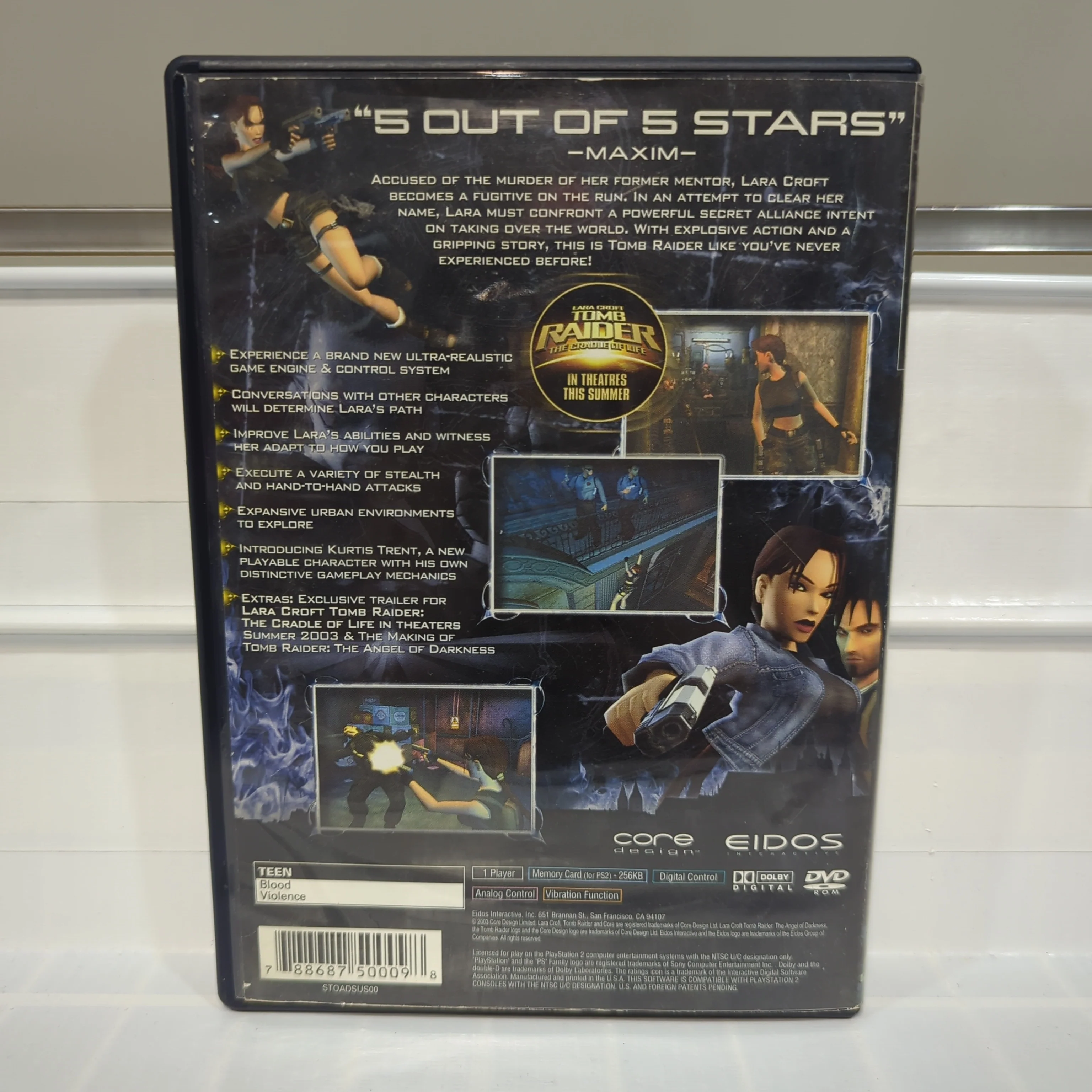 Tomb Raider Angel of Darkness - Playstation 2 - Image 2
