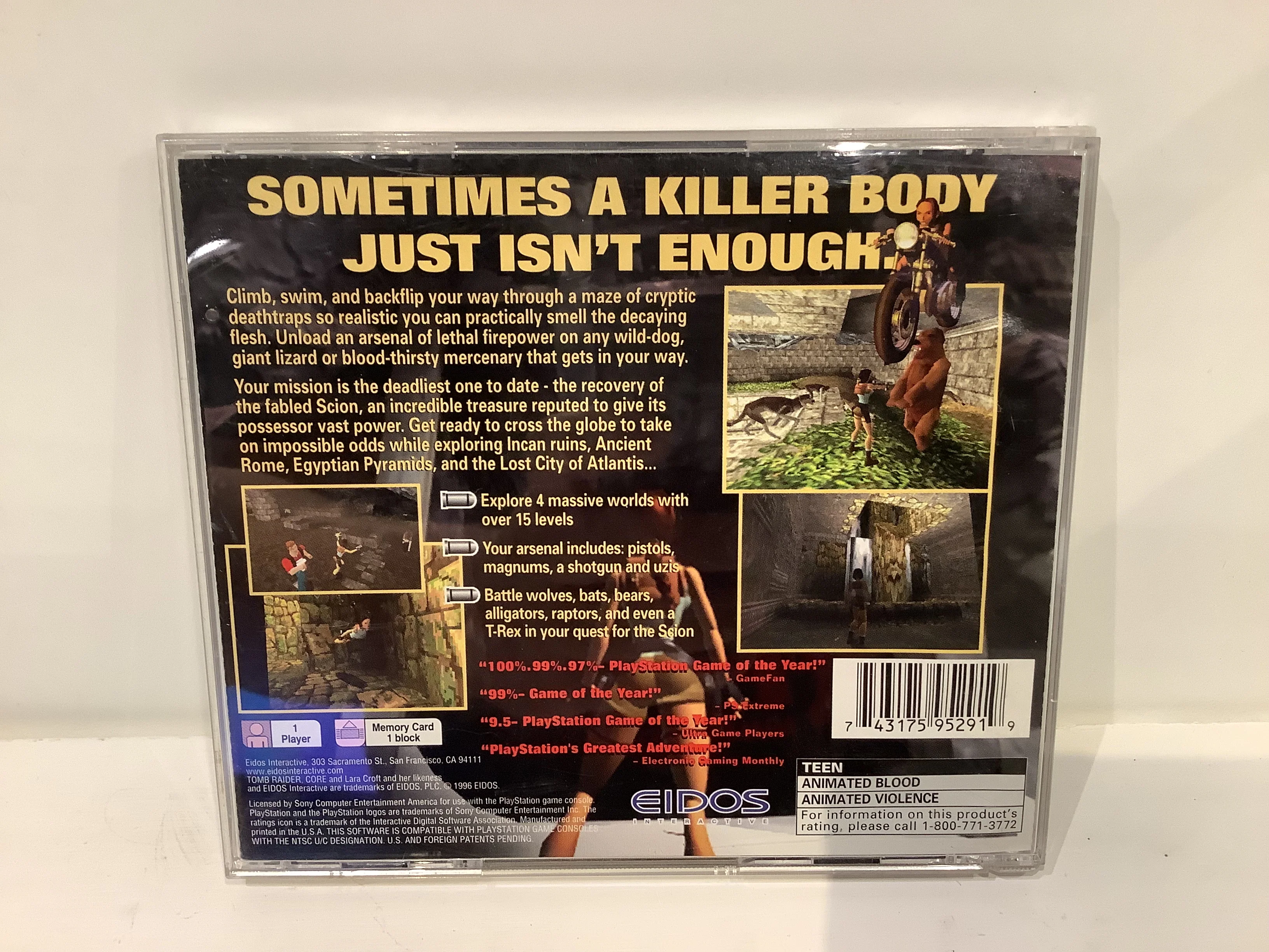 Tomb Raider - Playstation - Image 2