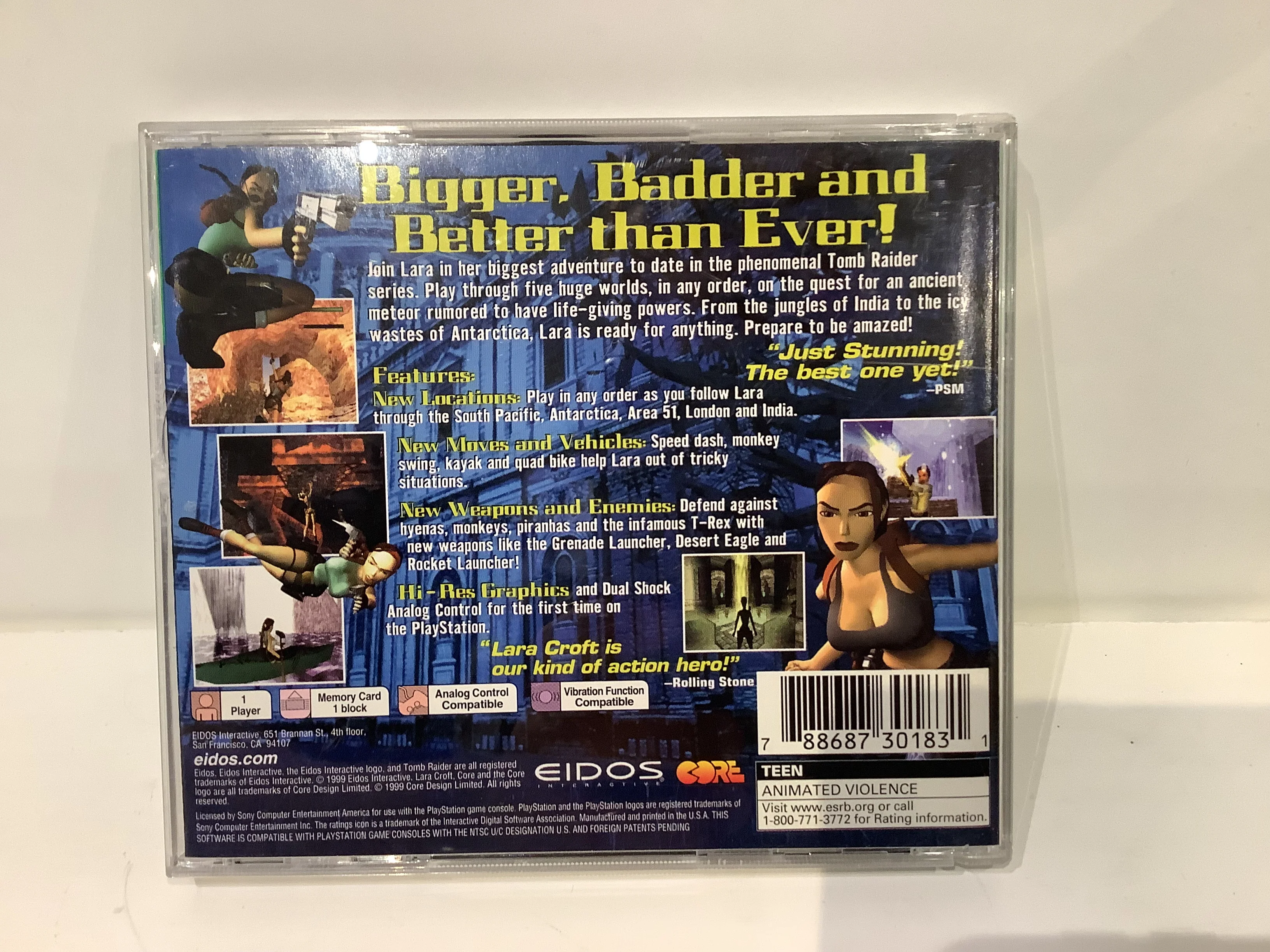 Tomb Raider III [Greatest Hits] - Playstation - Image 2