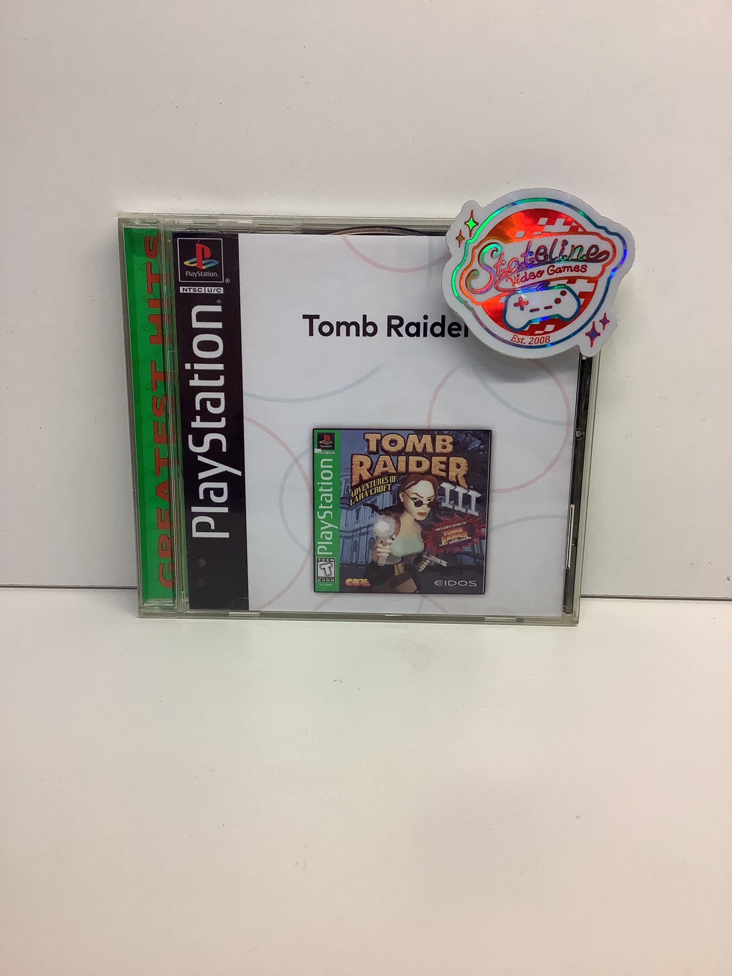 Tomb Raider III [Greatest Hits] - Playstation - Image 3