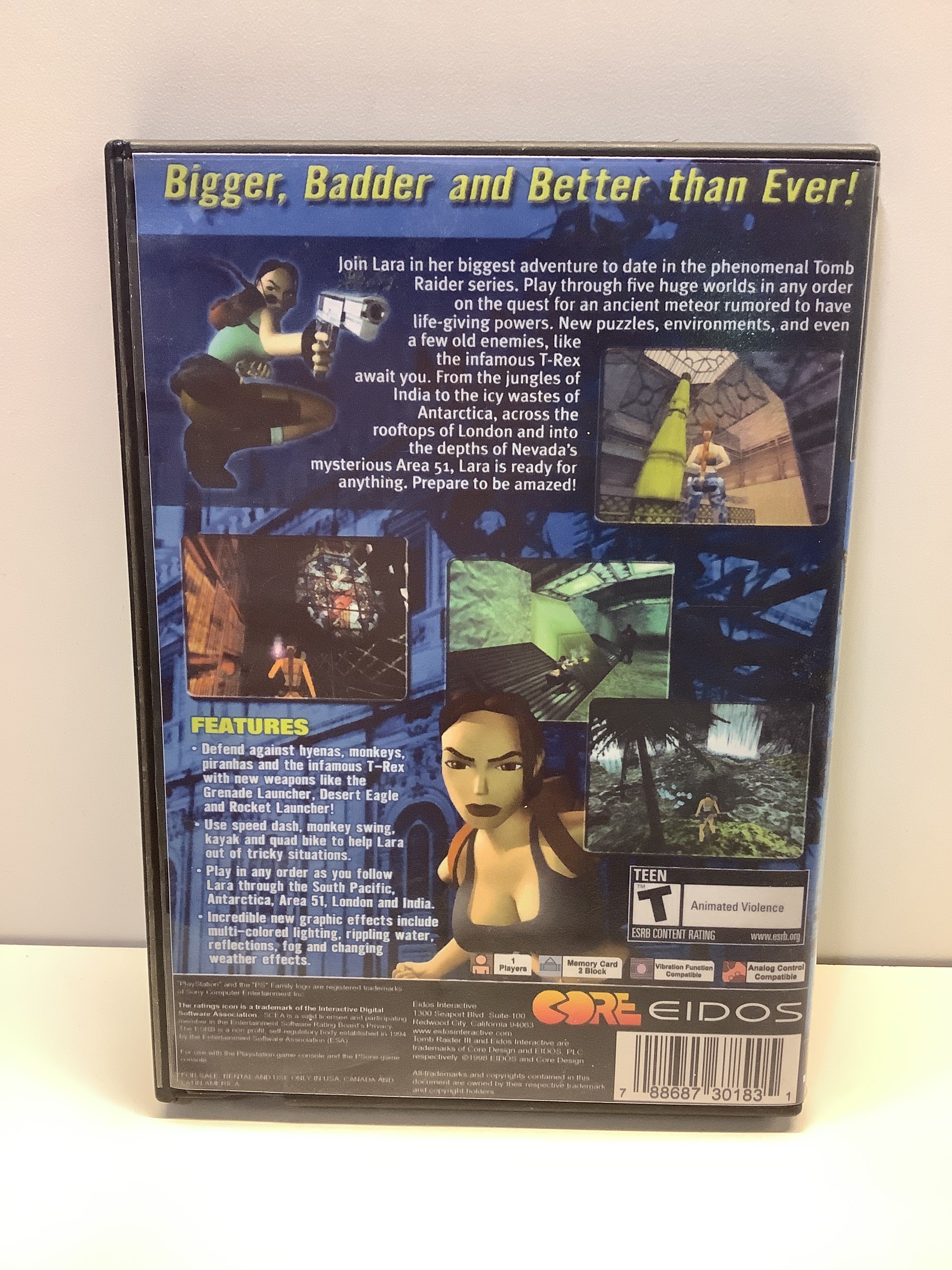 Tomb Raider III - Playstation - Image 2