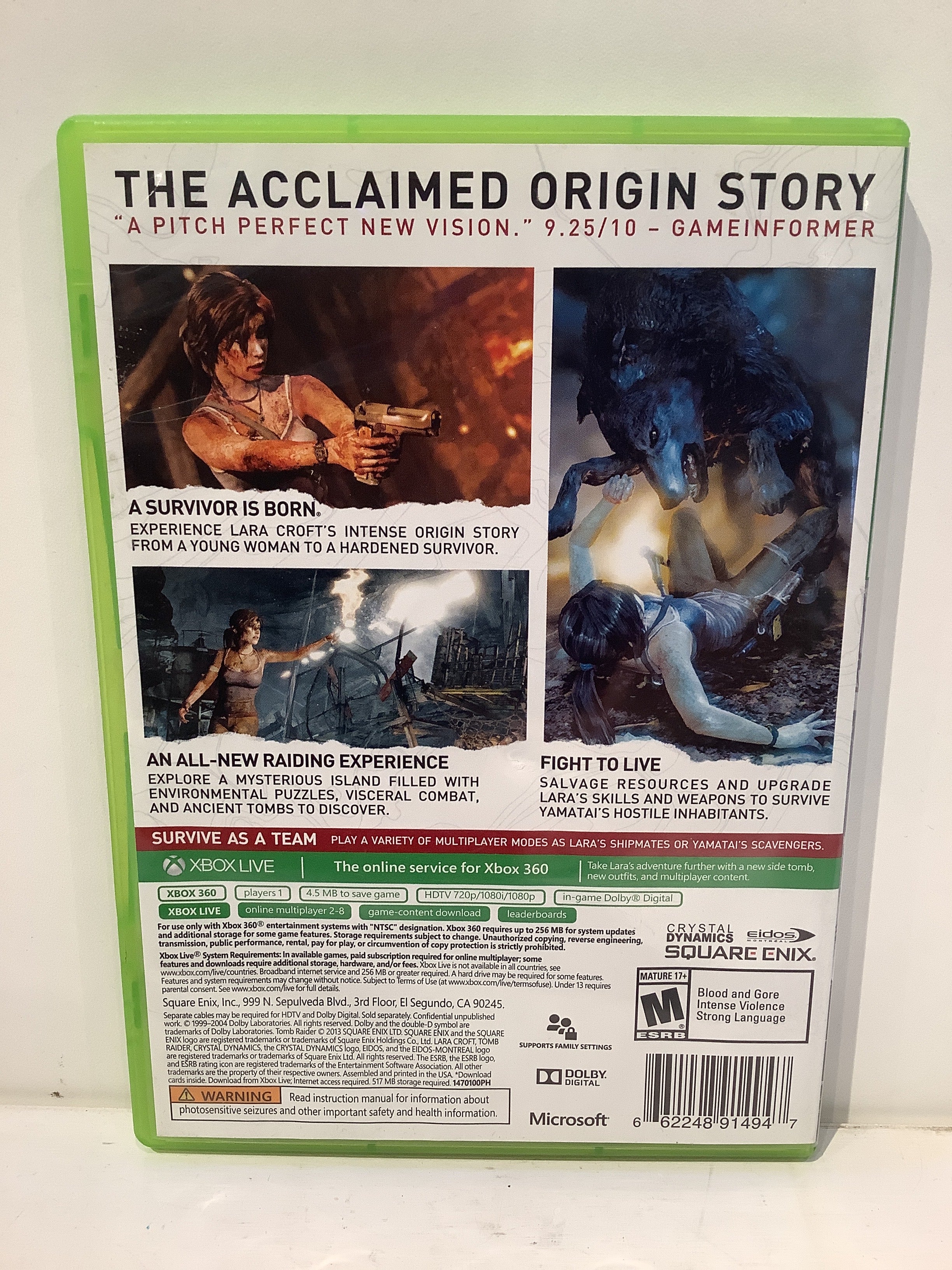 Tomb Raider [Platinum Hits] - Xbox 360 - Image 2