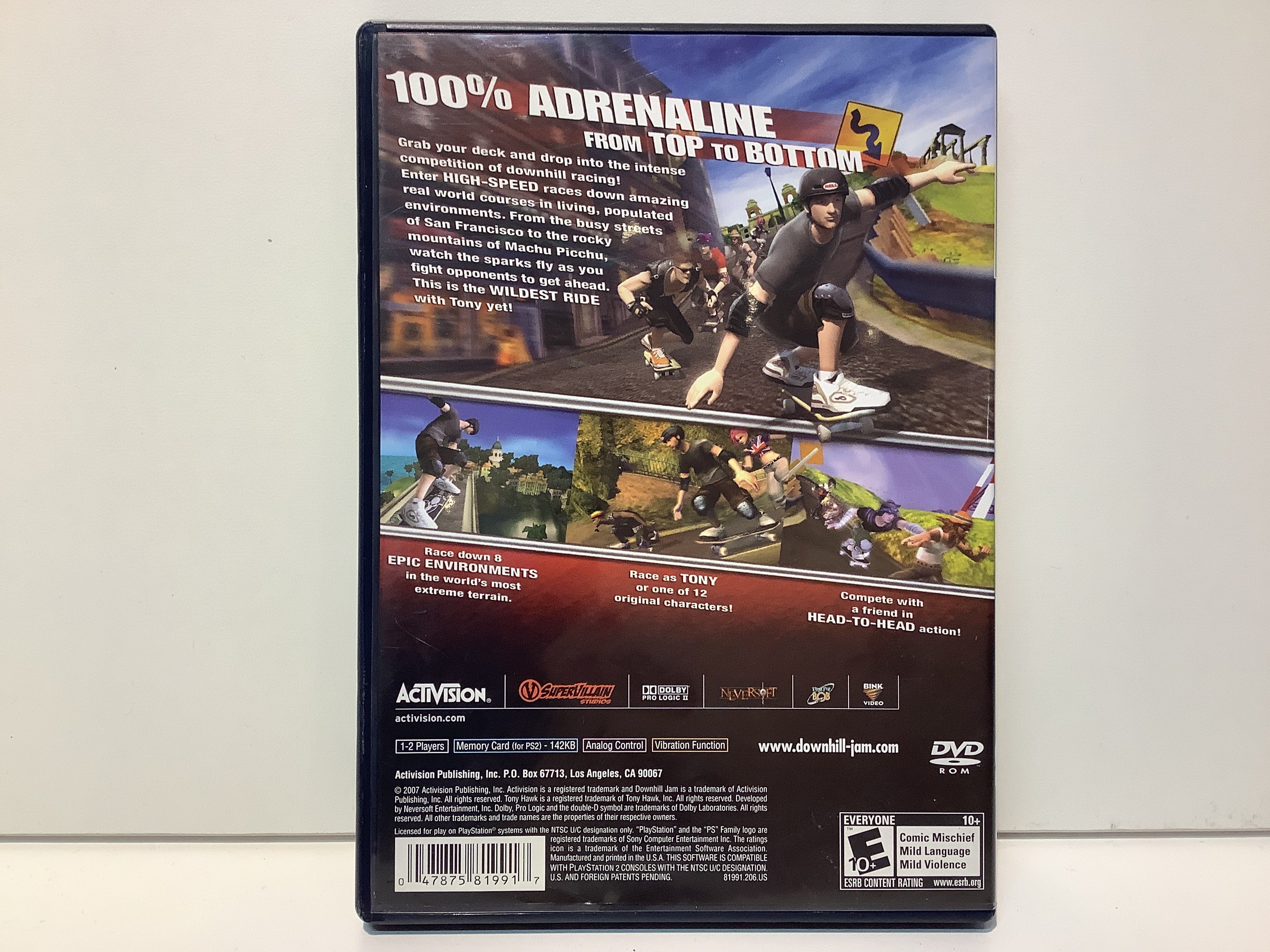 Tony Hawk Downhill Jam - Playstation 2 - Image 2