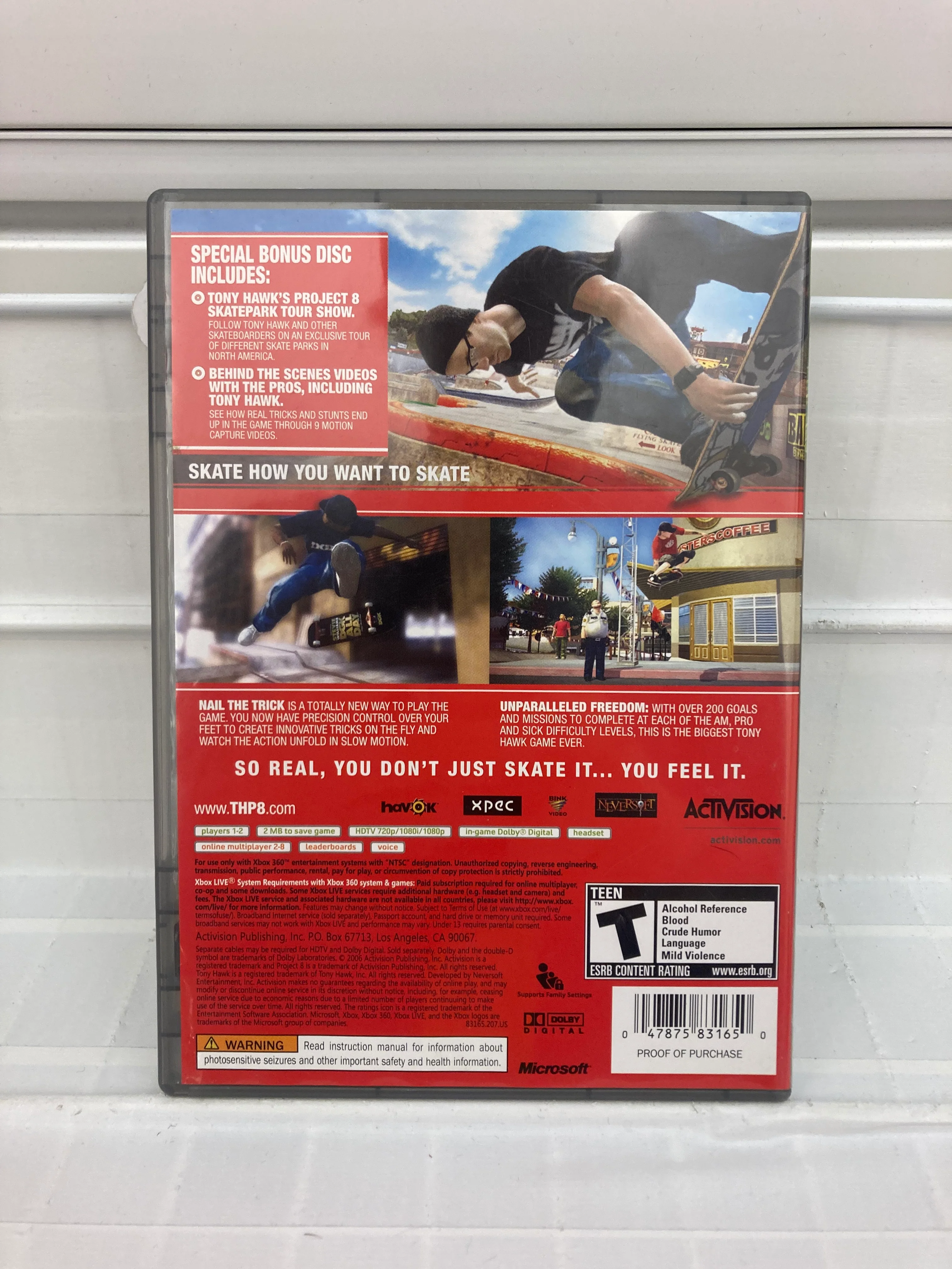 Tony Hawk Project 8 [Platinum Hits] - Xbox - Image 2