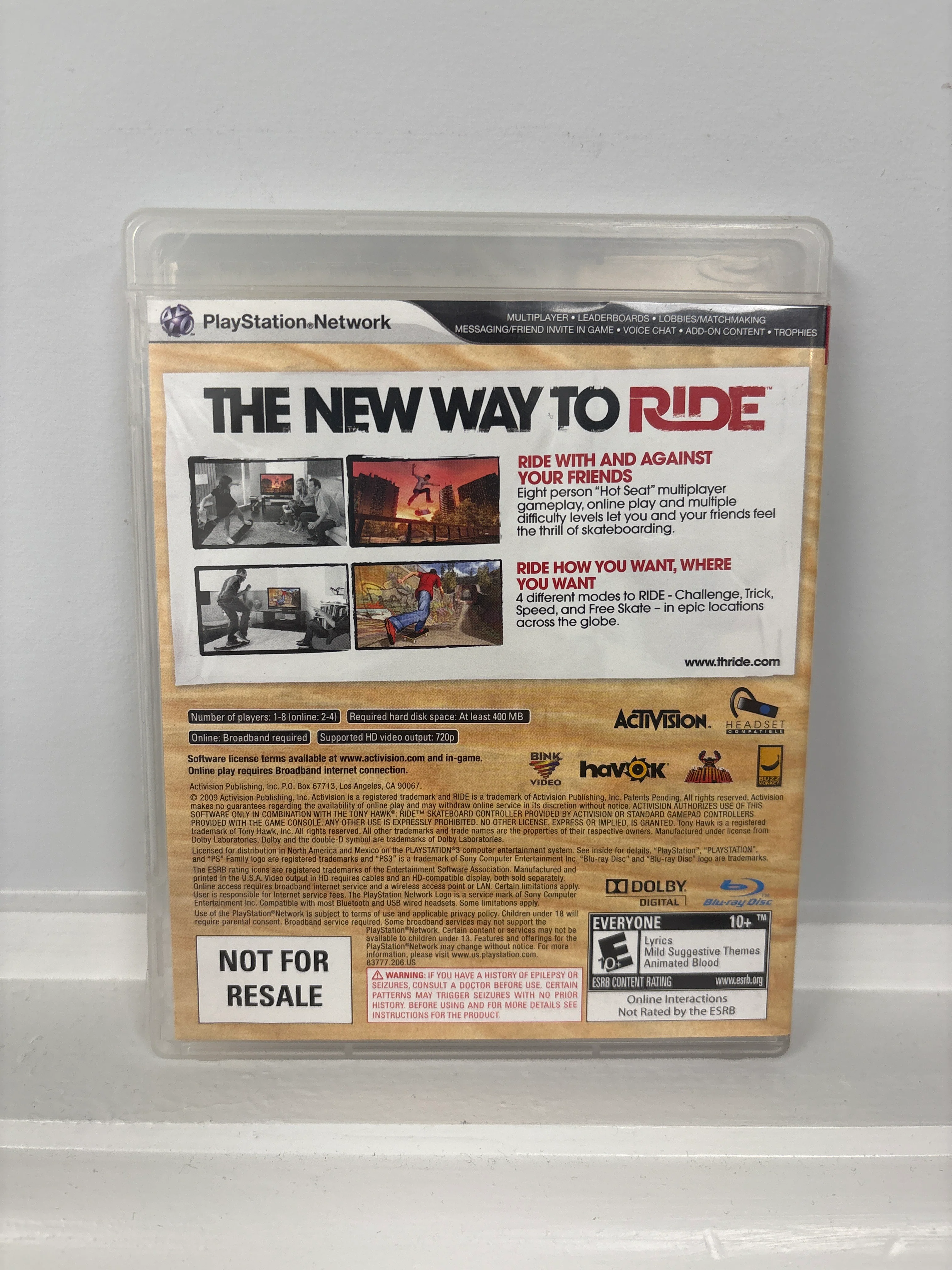 Tony Hawk: Ride - Playstation 3 - Image 2
