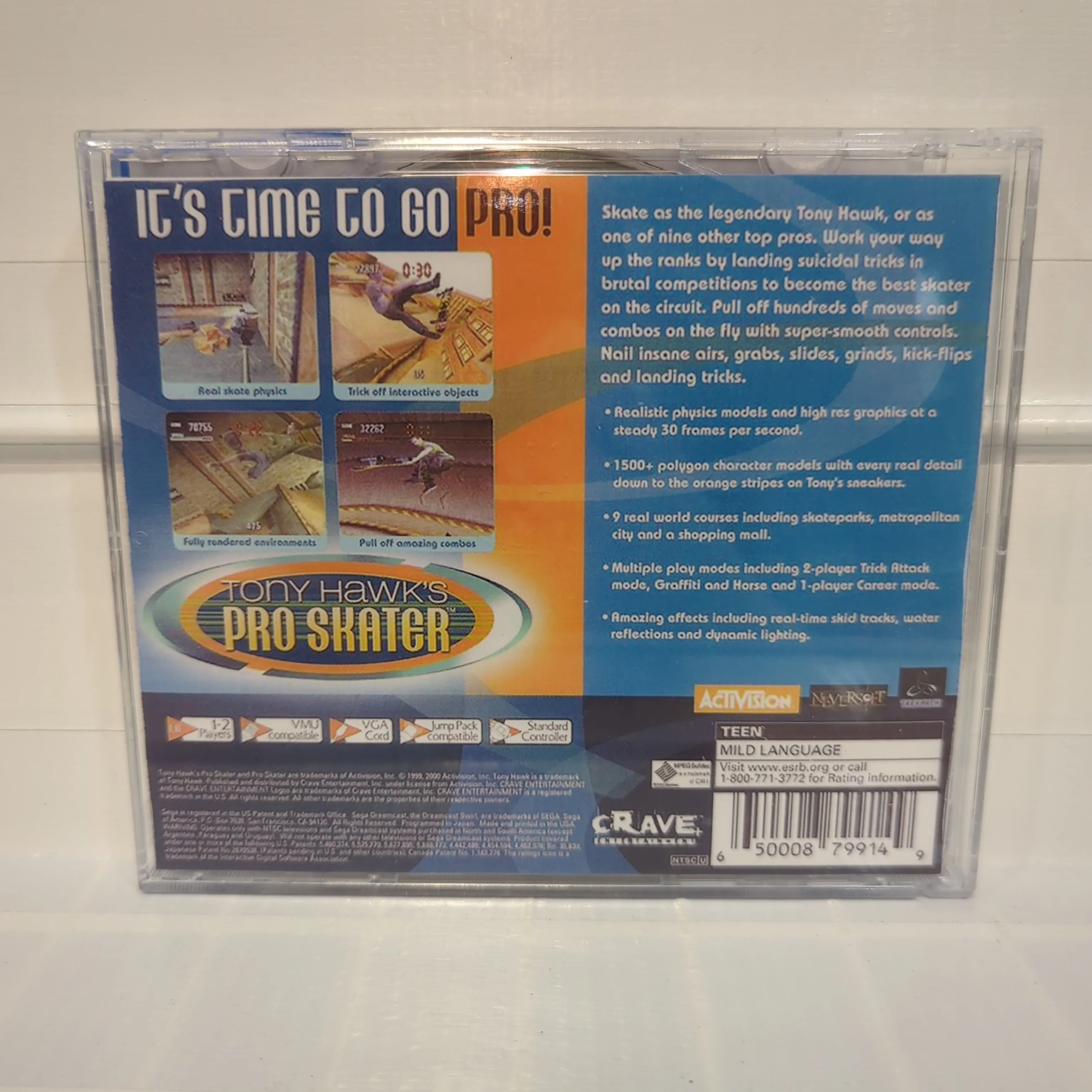 Tony Hawk - Sega Dreamcast - Image 2