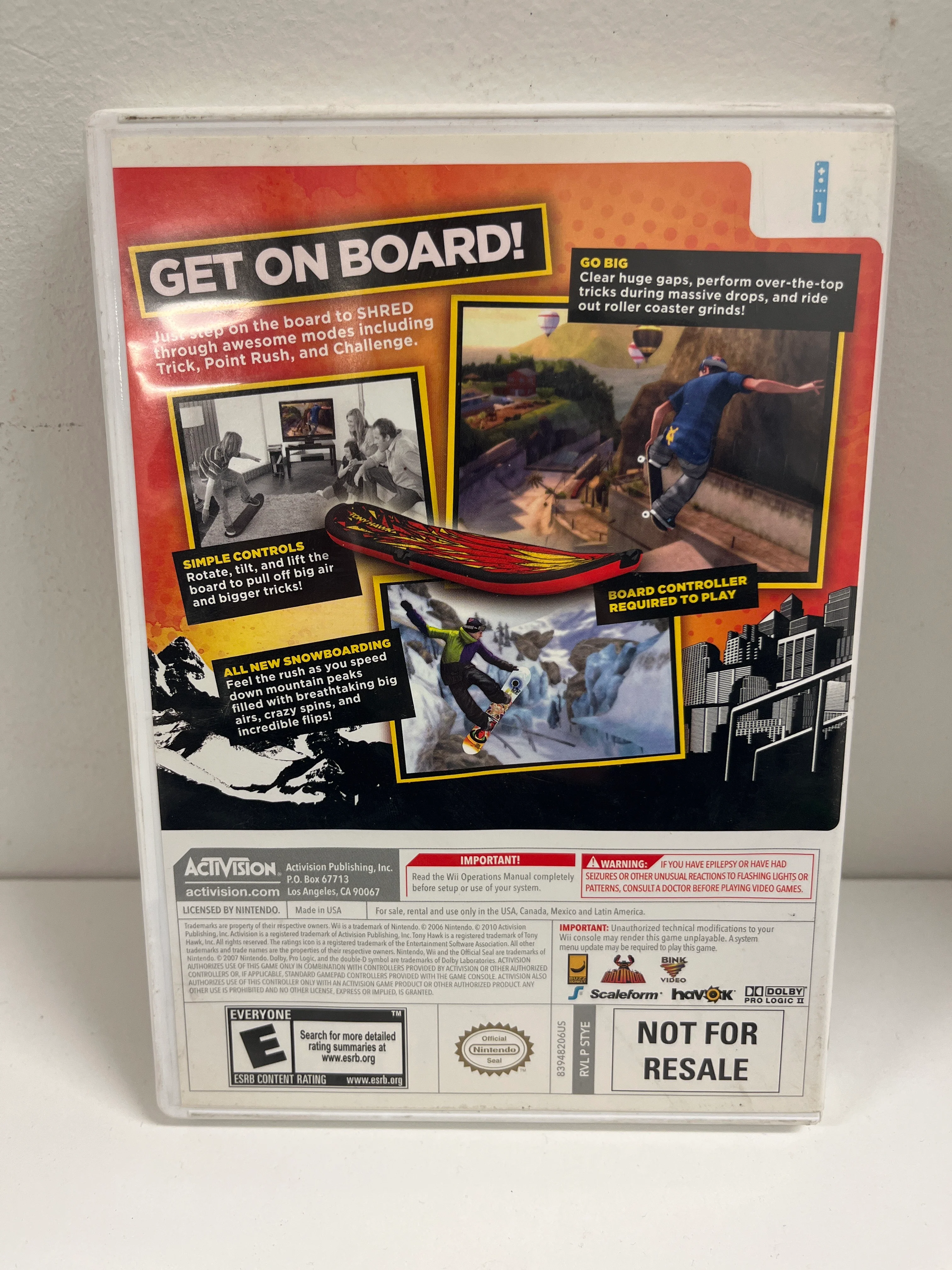 Tony Hawk: Shred - Wii - Image 2
