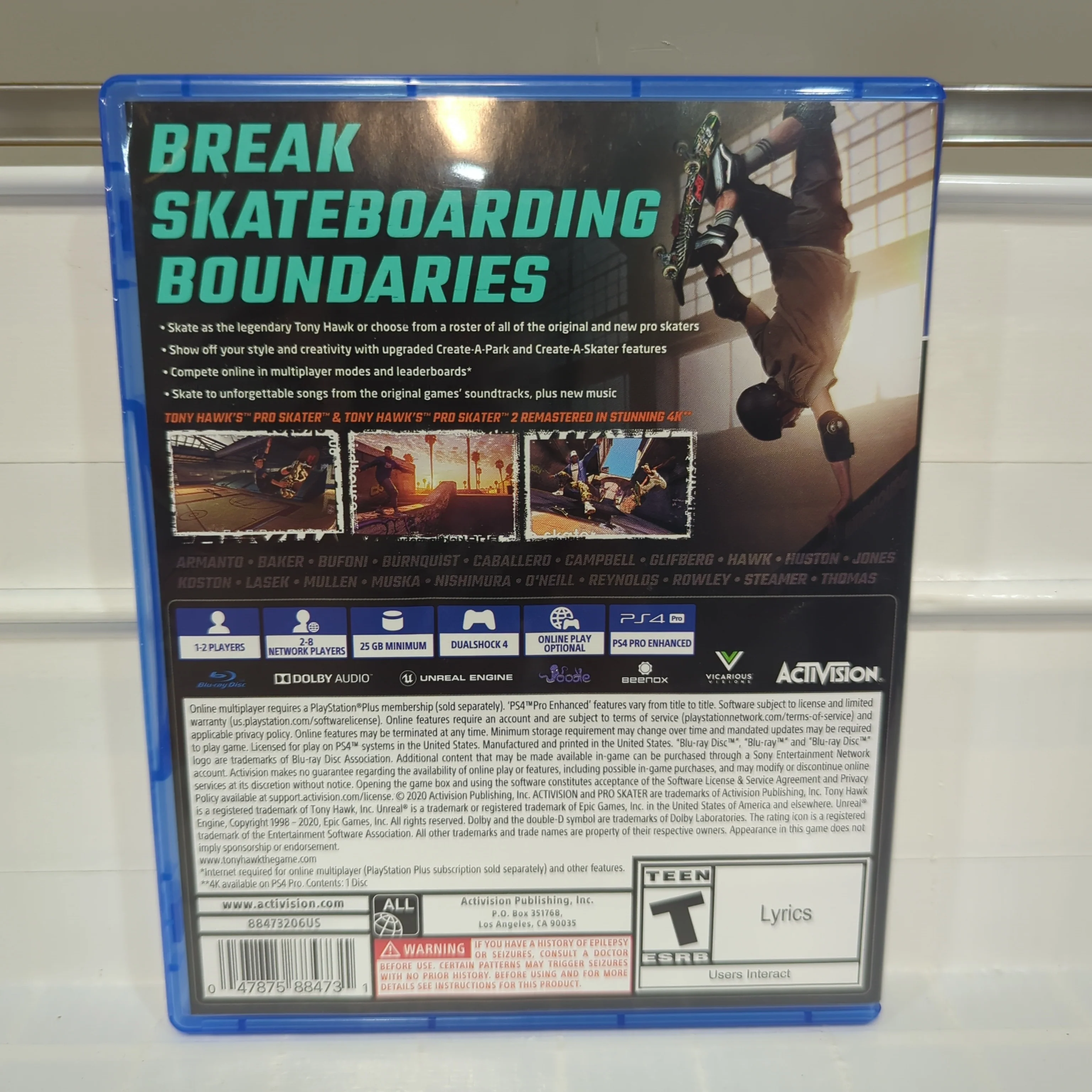 Tony Hawk's Pro Skater 1 and 2 - Playstation 4 - Image 2