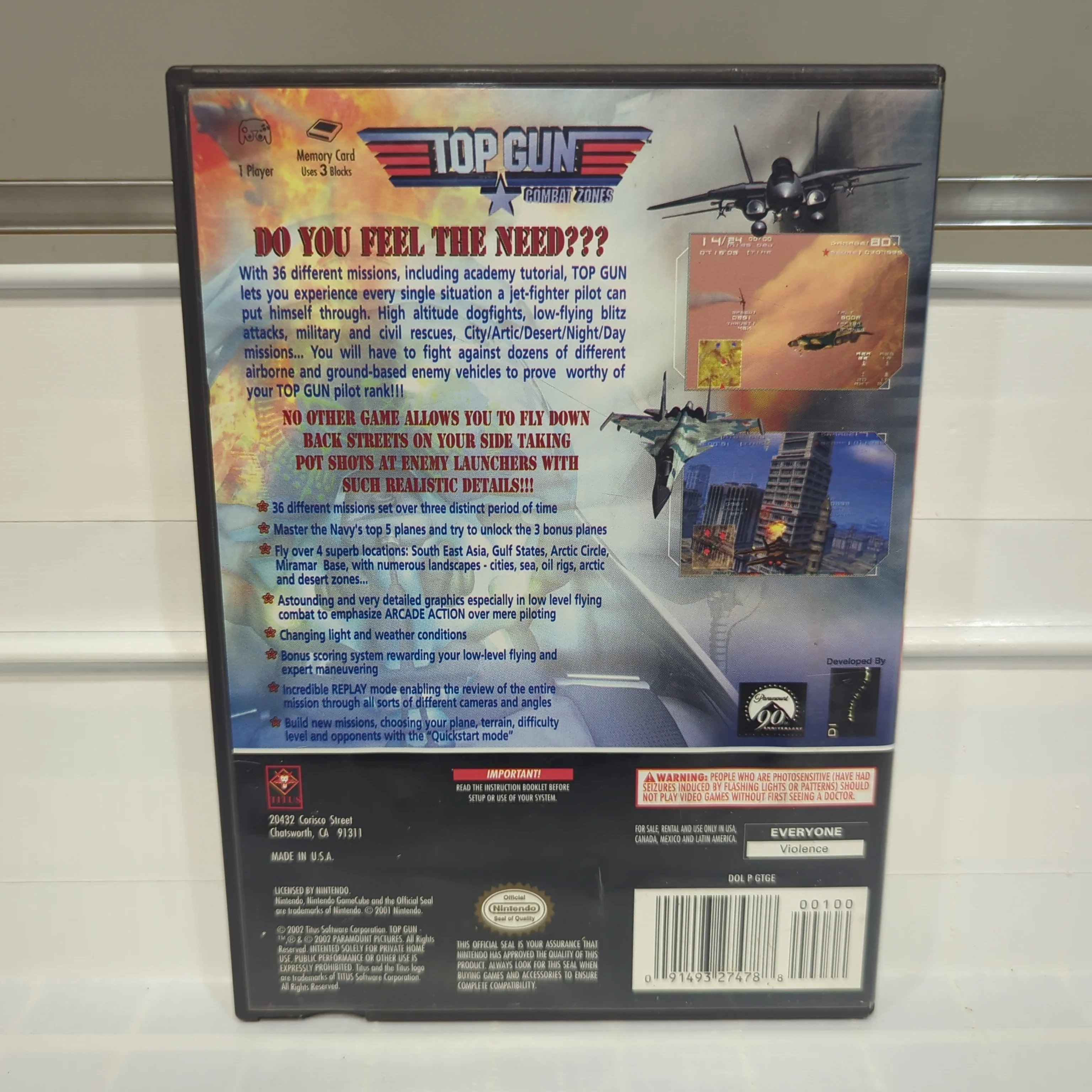Top Gun Combat Zones - Gamecube - Image 2