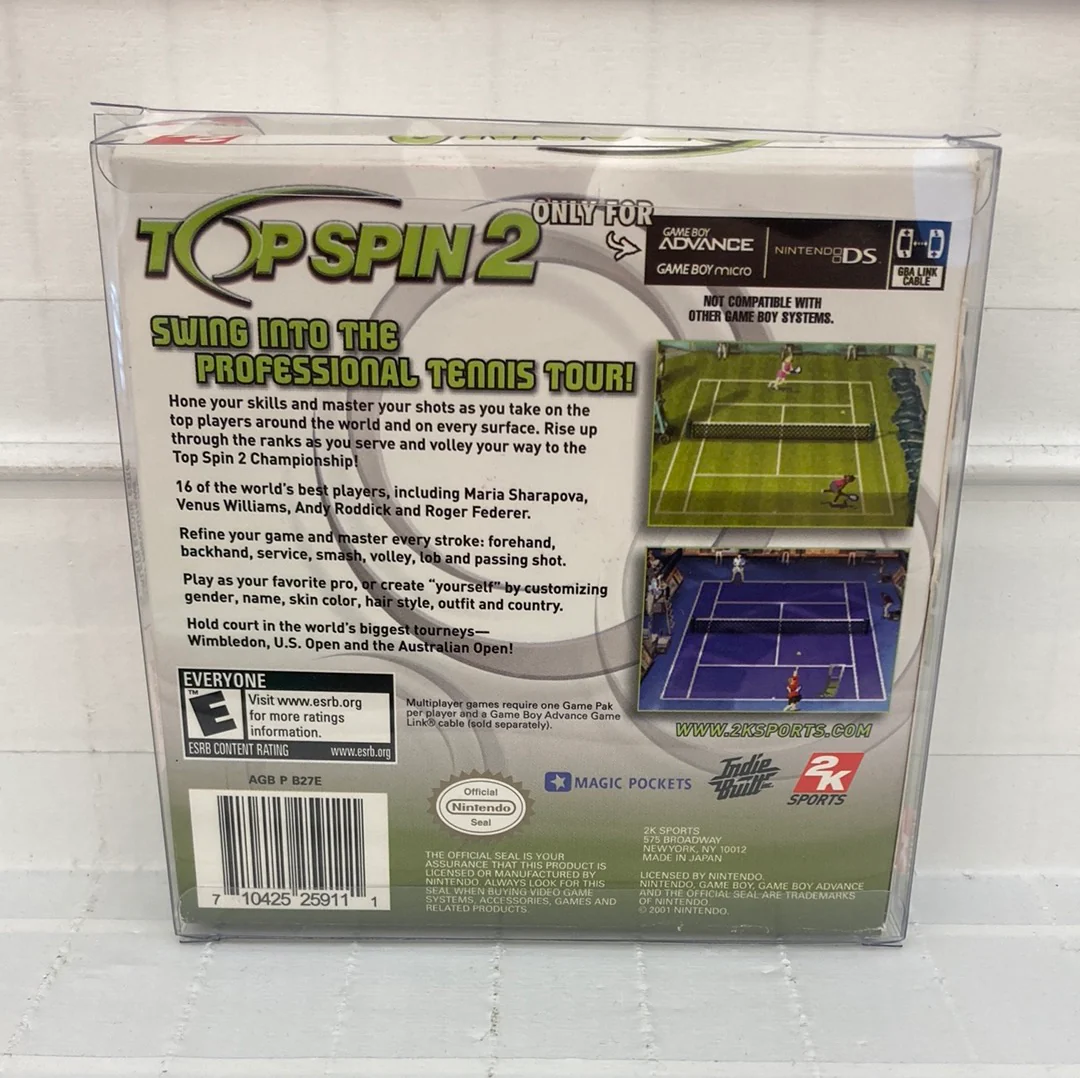 Top Spin 2 - GameBoy Advance - Image 2