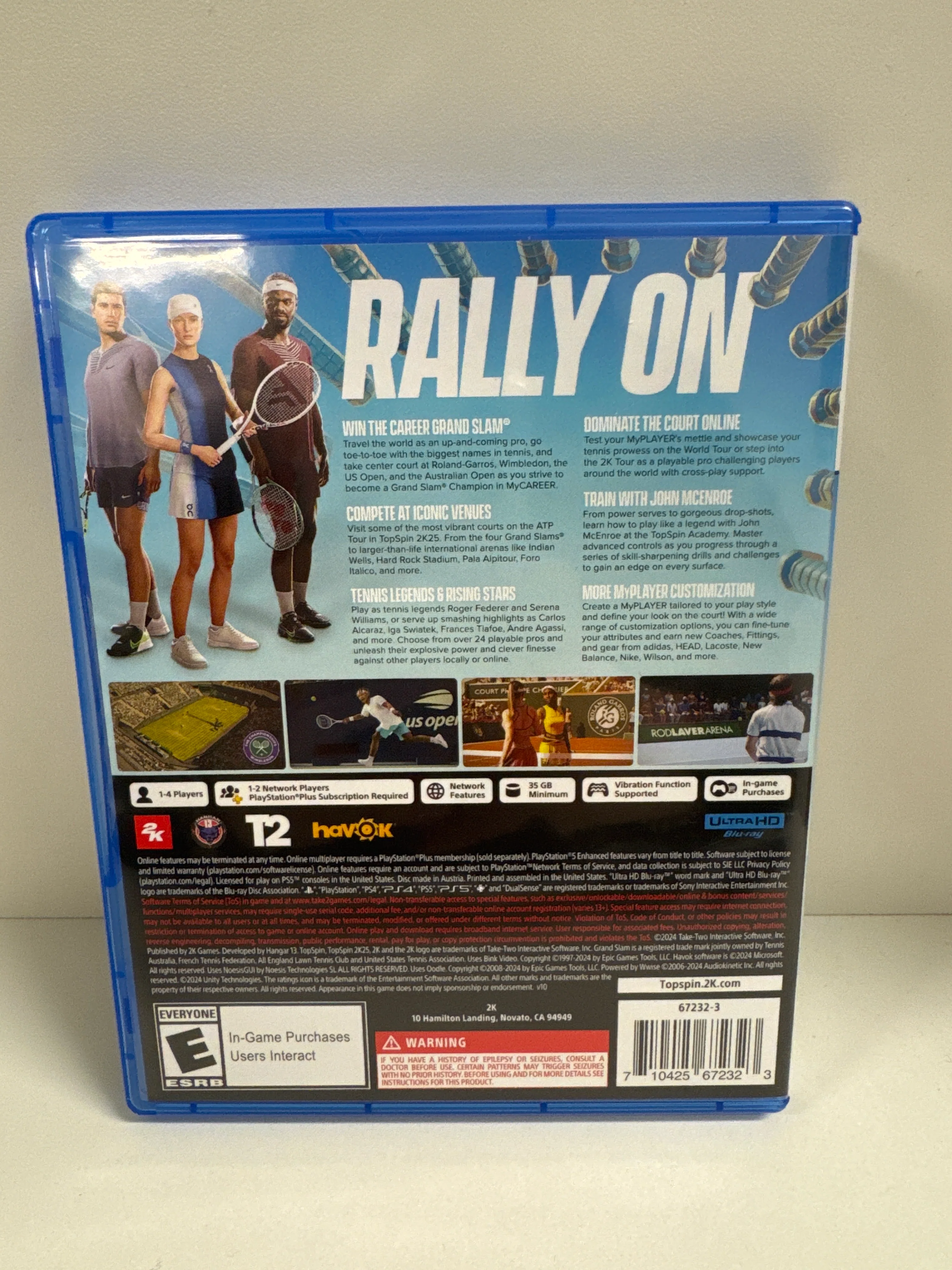 Top Spin 2K25 - Playstation 5 - Image 2