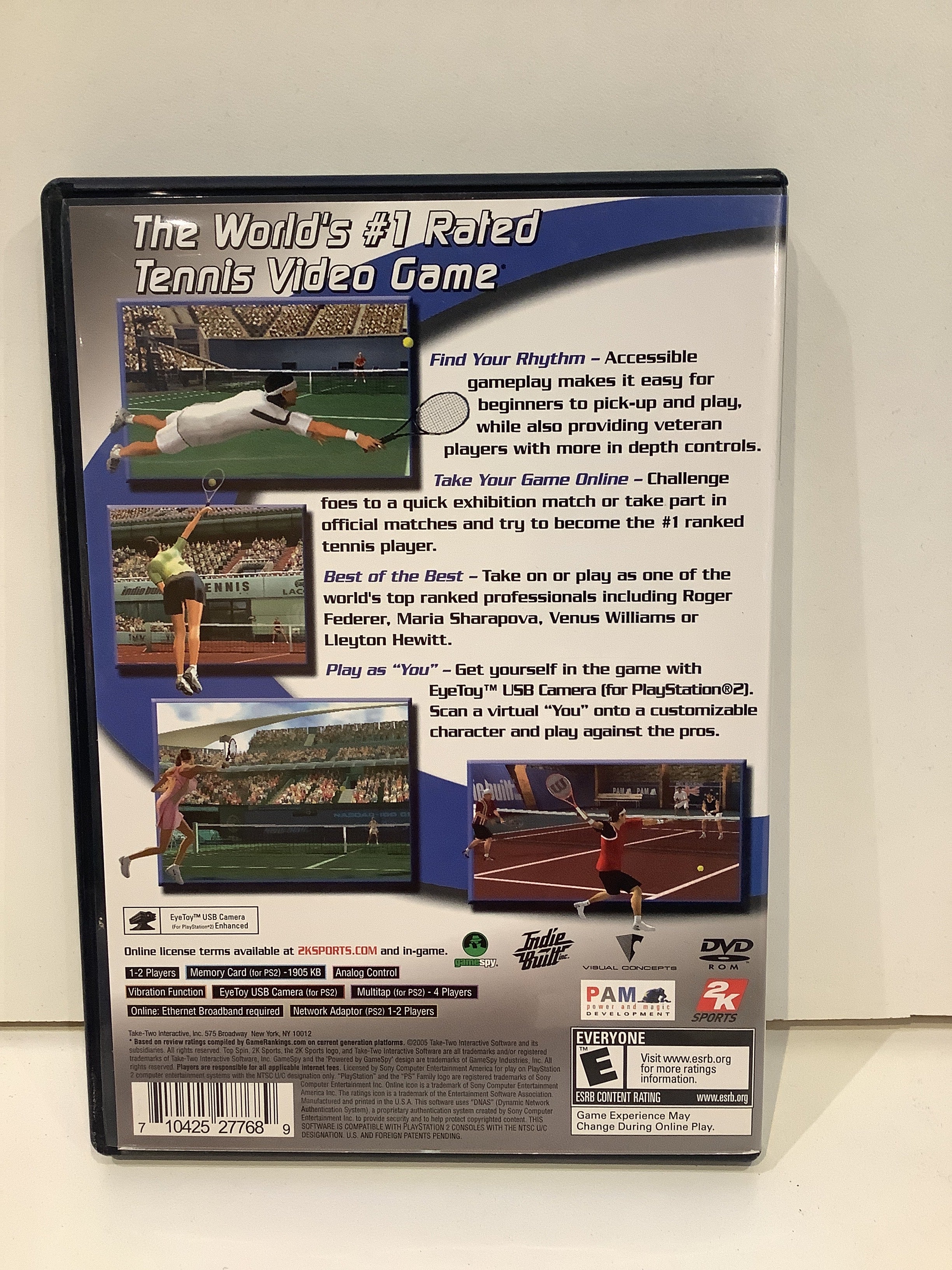 Top Spin - Playstation 2 - Image 2