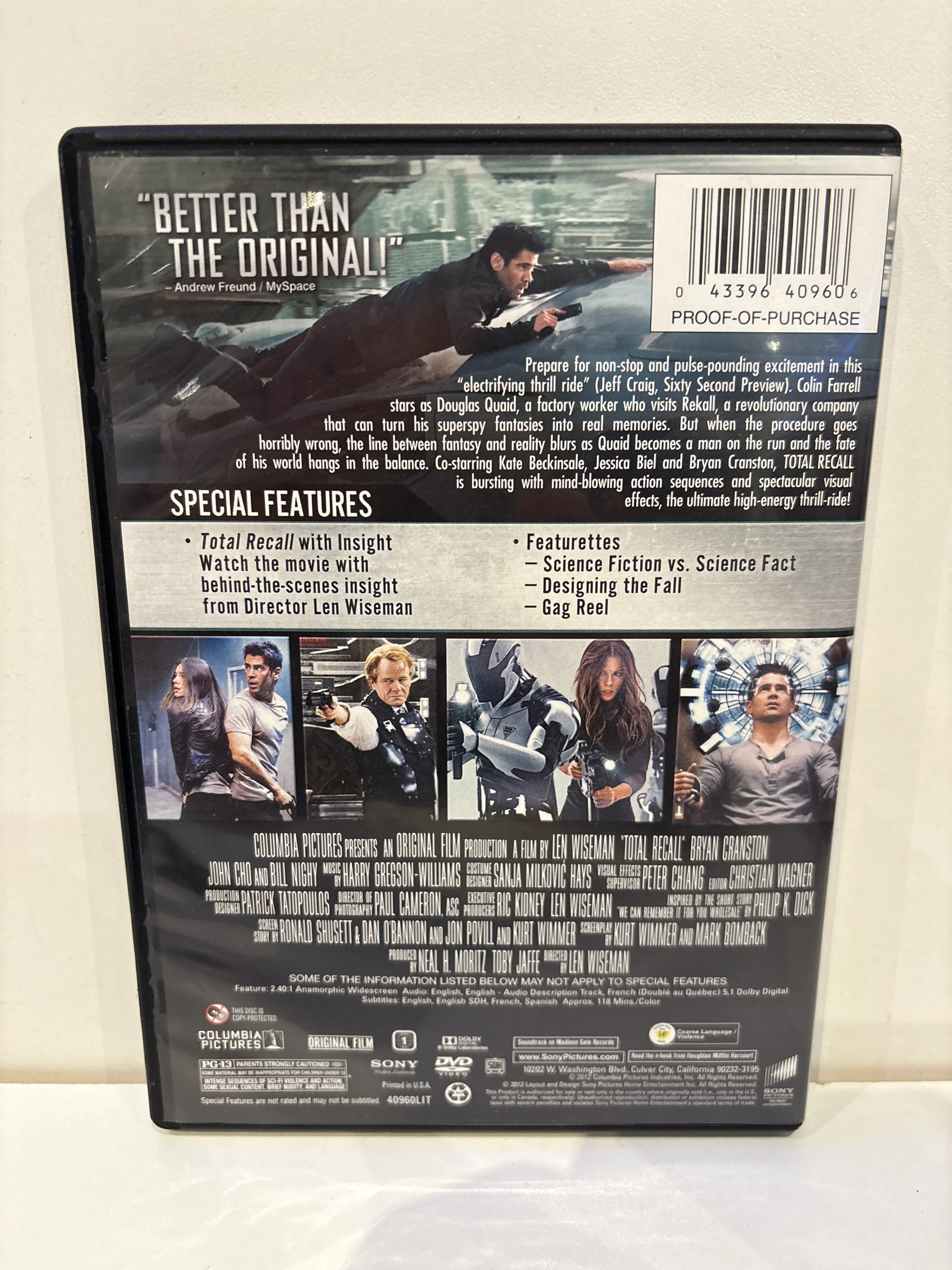 Total Recall 2012 - DVD - Image 2