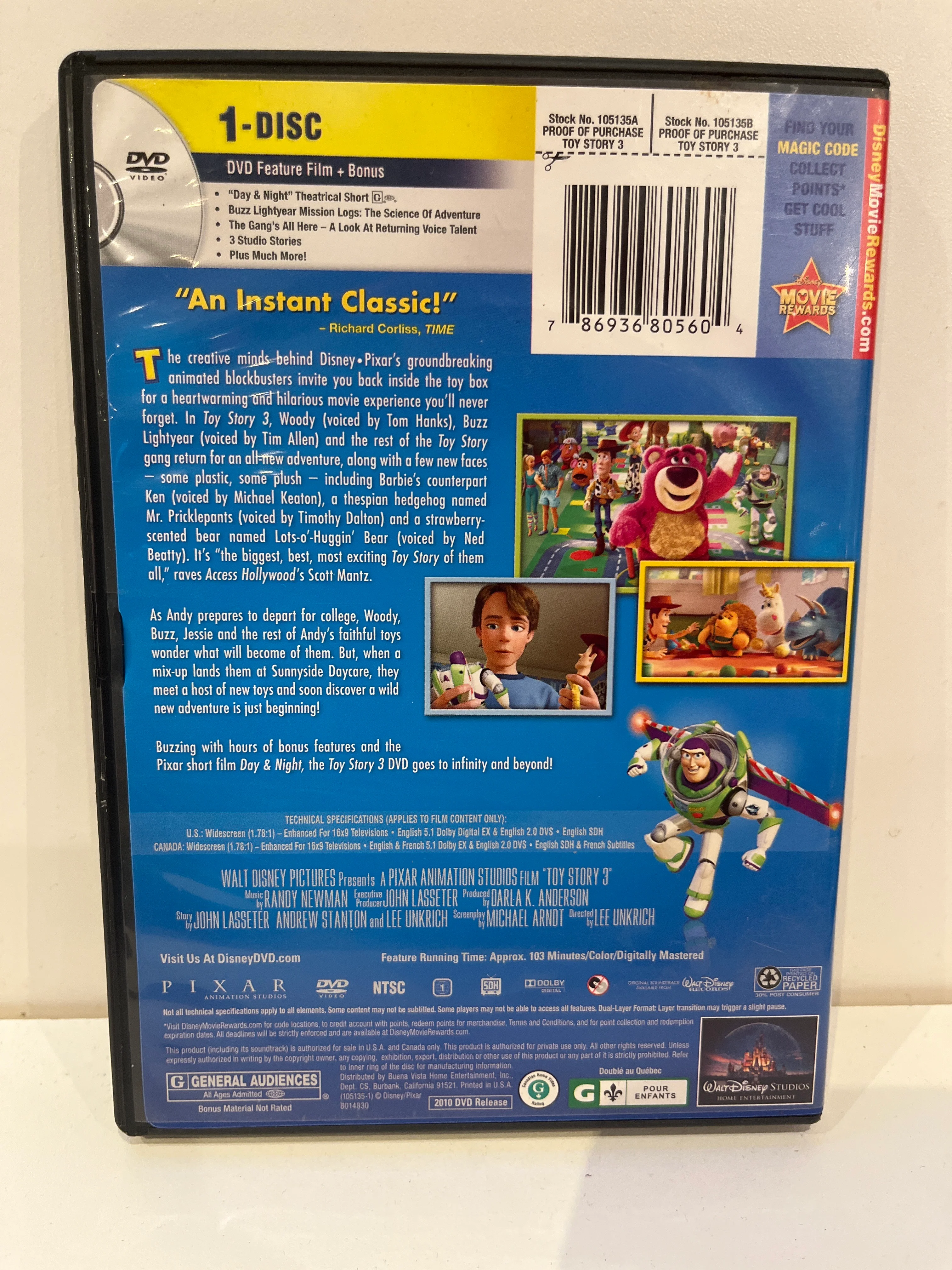 Toy Story 3 - DVD - Image 2