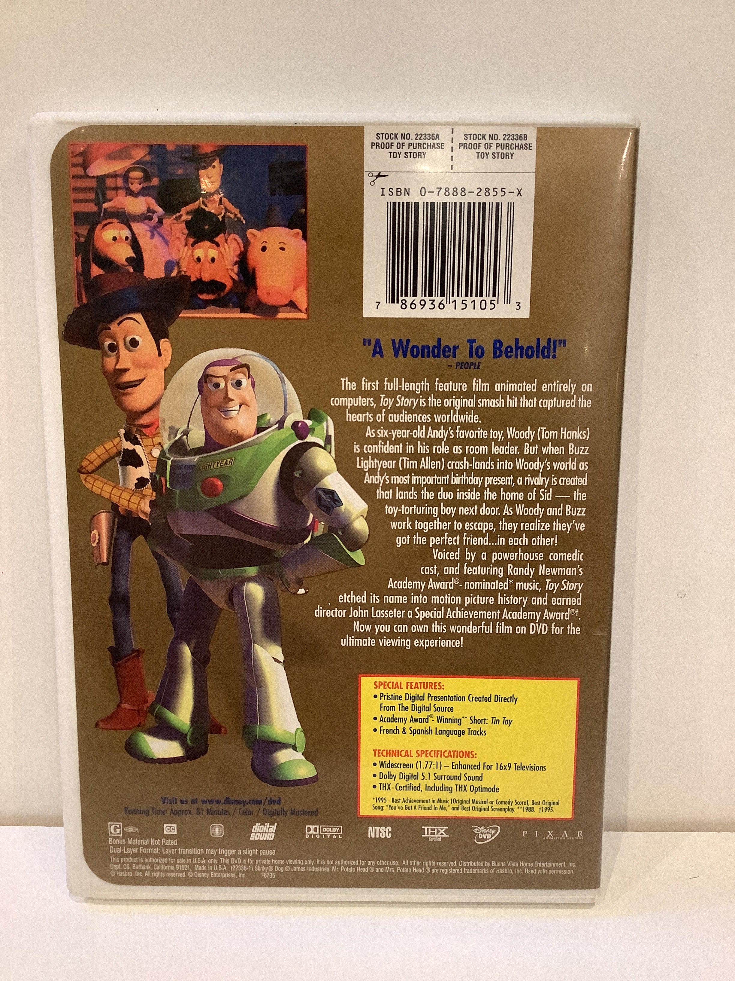 Toy Story - DVD - Image 2