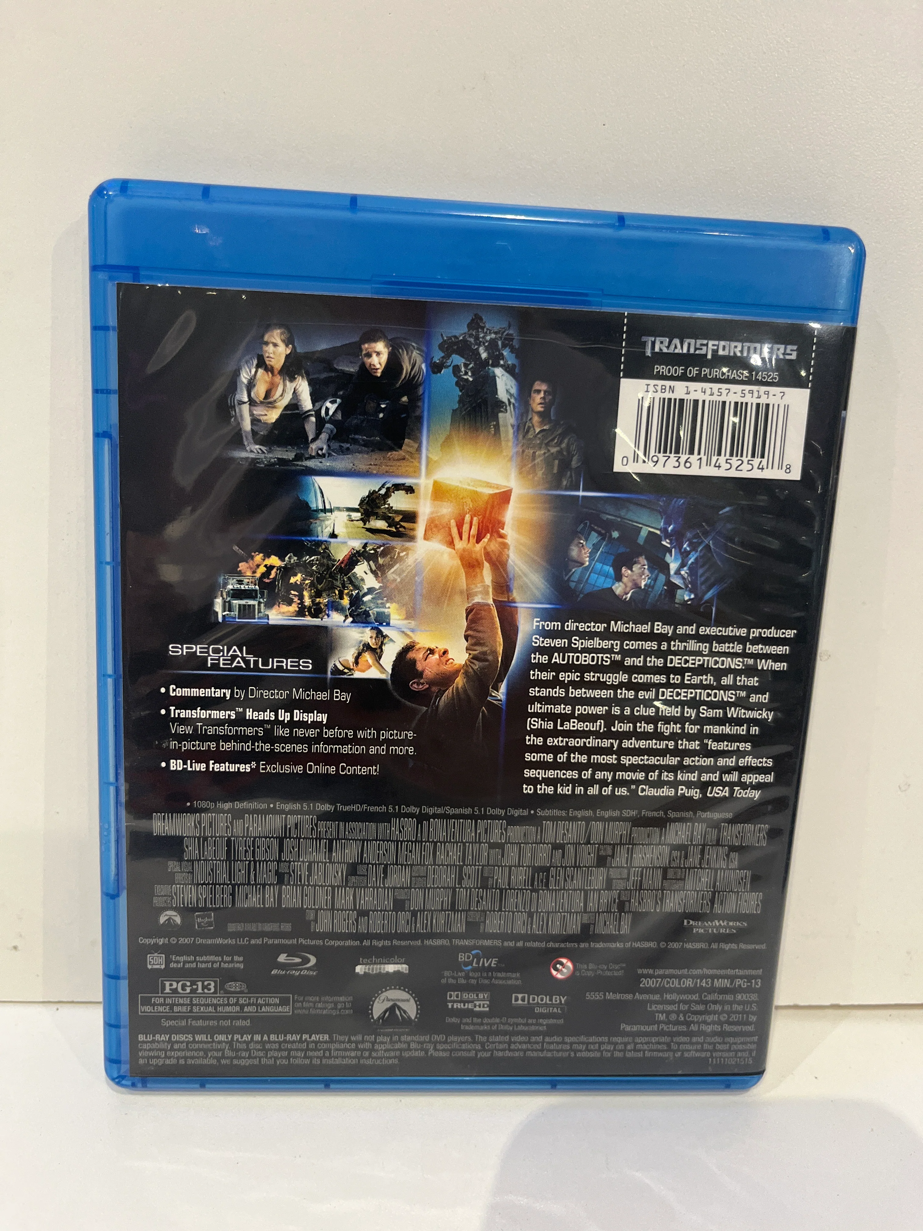 Transformers - Blu-Ray - Image 2