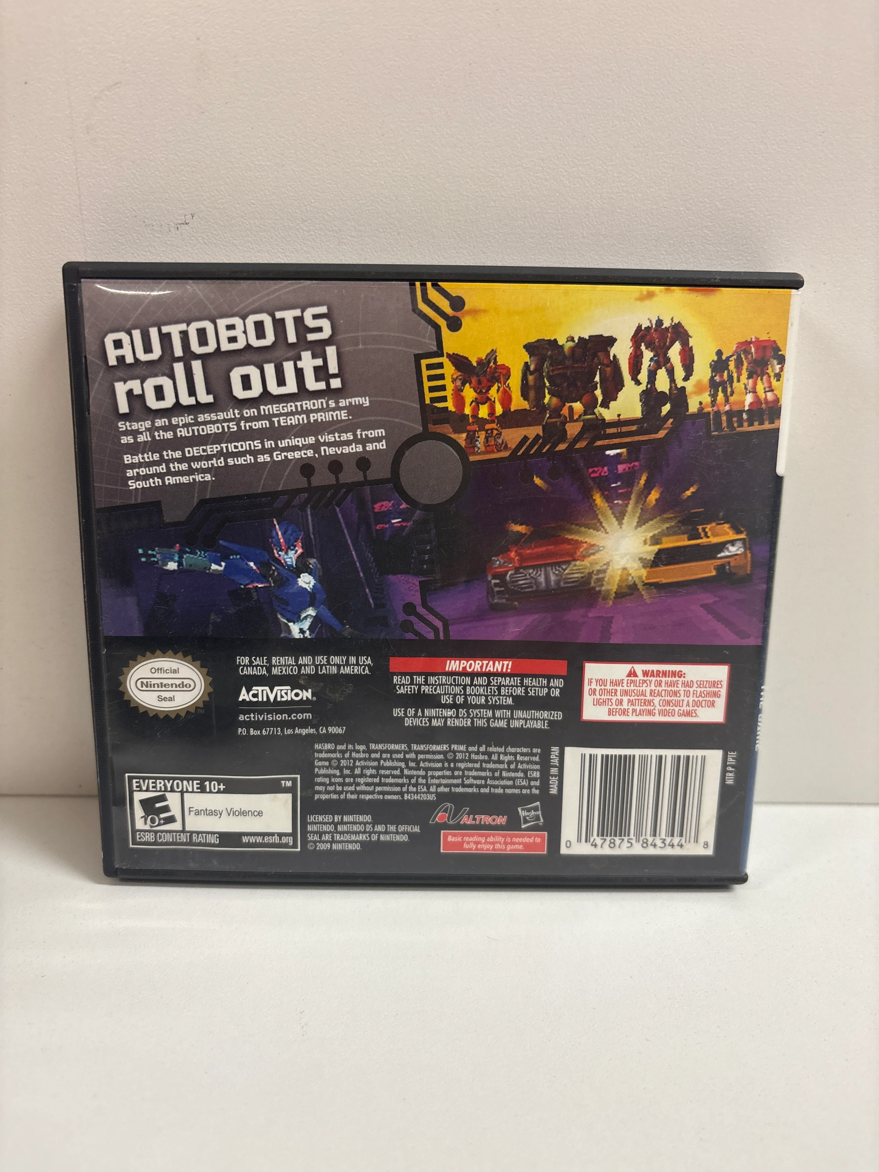 Transformers: Prime - Nintendo DS - Image 2