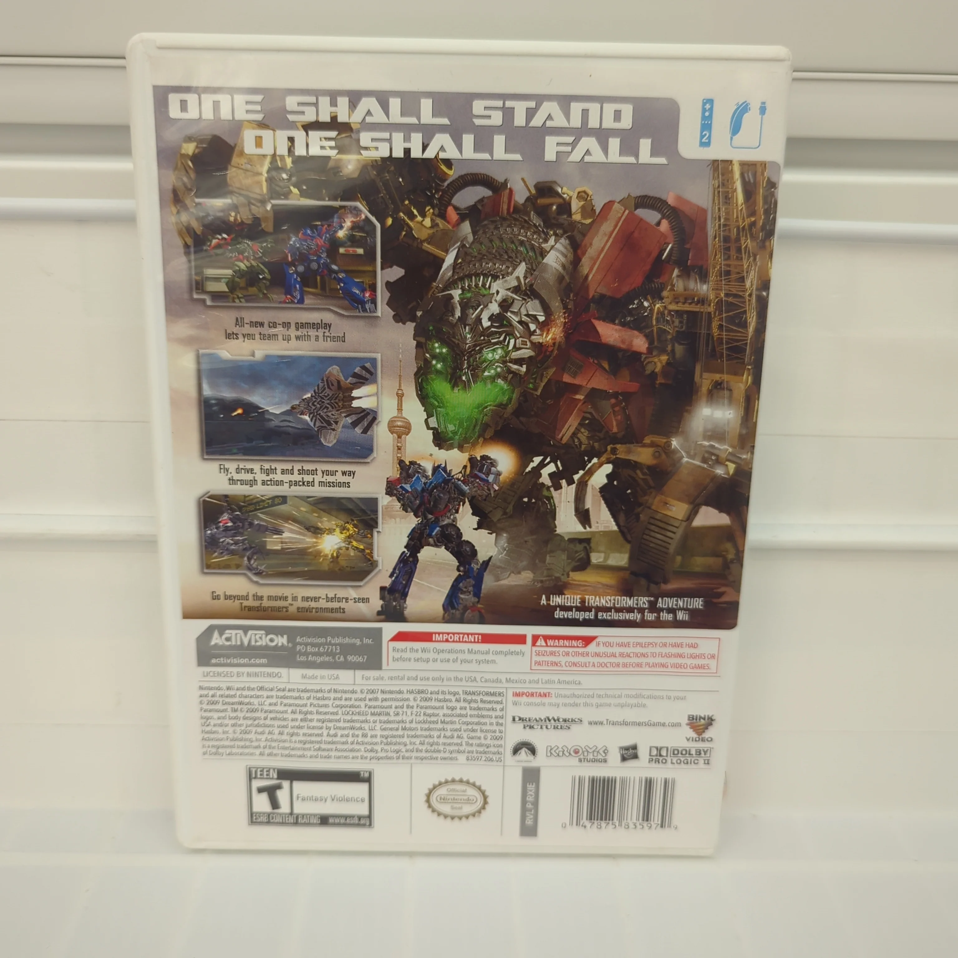 Transformers: Revenge of the Fallen - Wii - Image 2