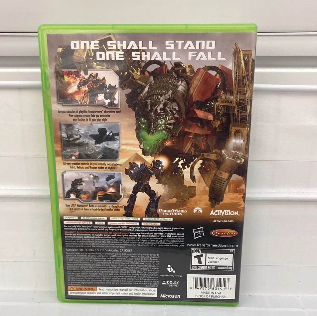 Transformers: Revenge of the Fallen - Xbox 360 - Image 2