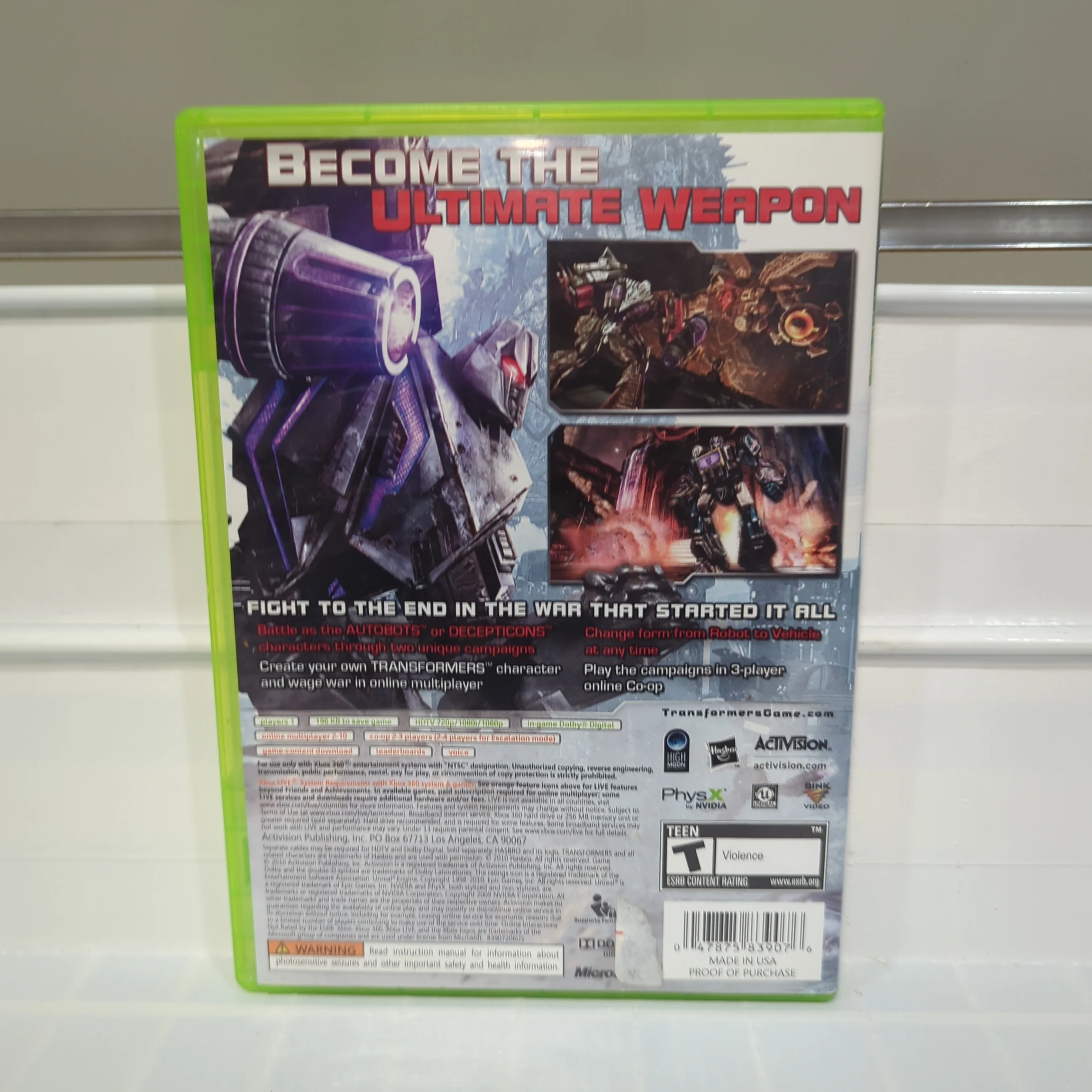 Transformers: War for Cybertron - Xbox 360 - Image 2