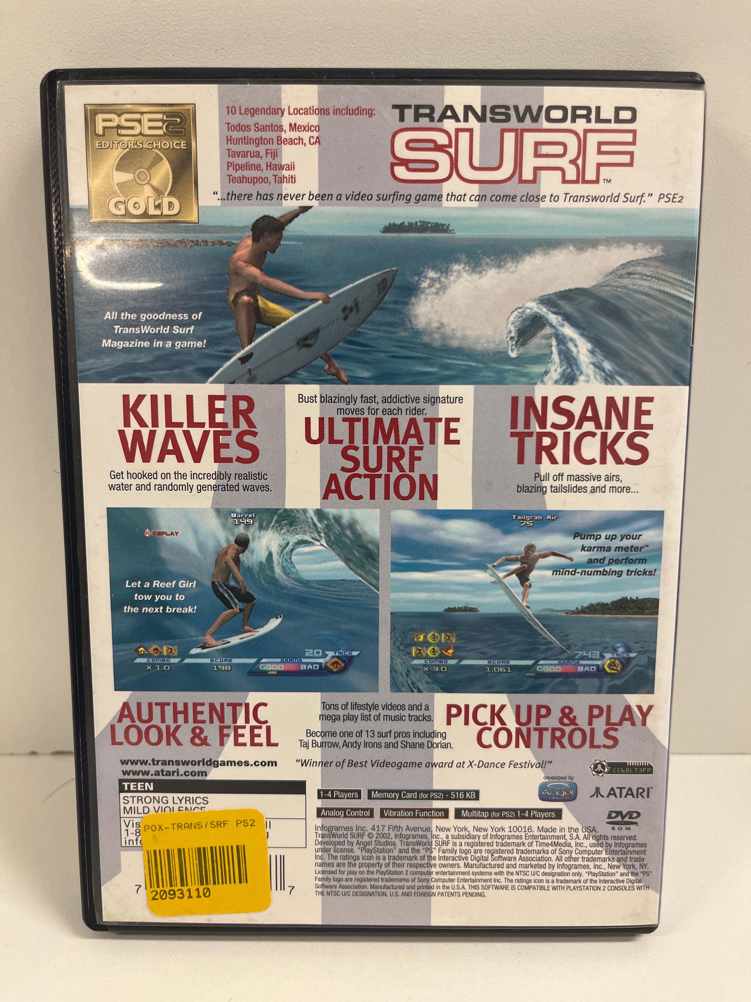 Transworld Surf - Playstation 2 - Image 2