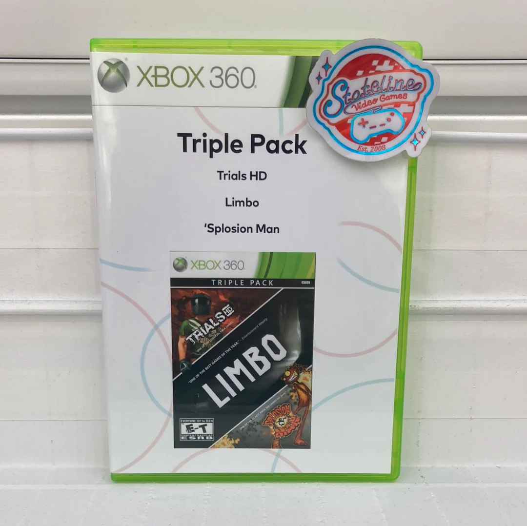 Triple Pack: Limbo, Trials HD, Splosion Man - Xbox 360 - Image 3
