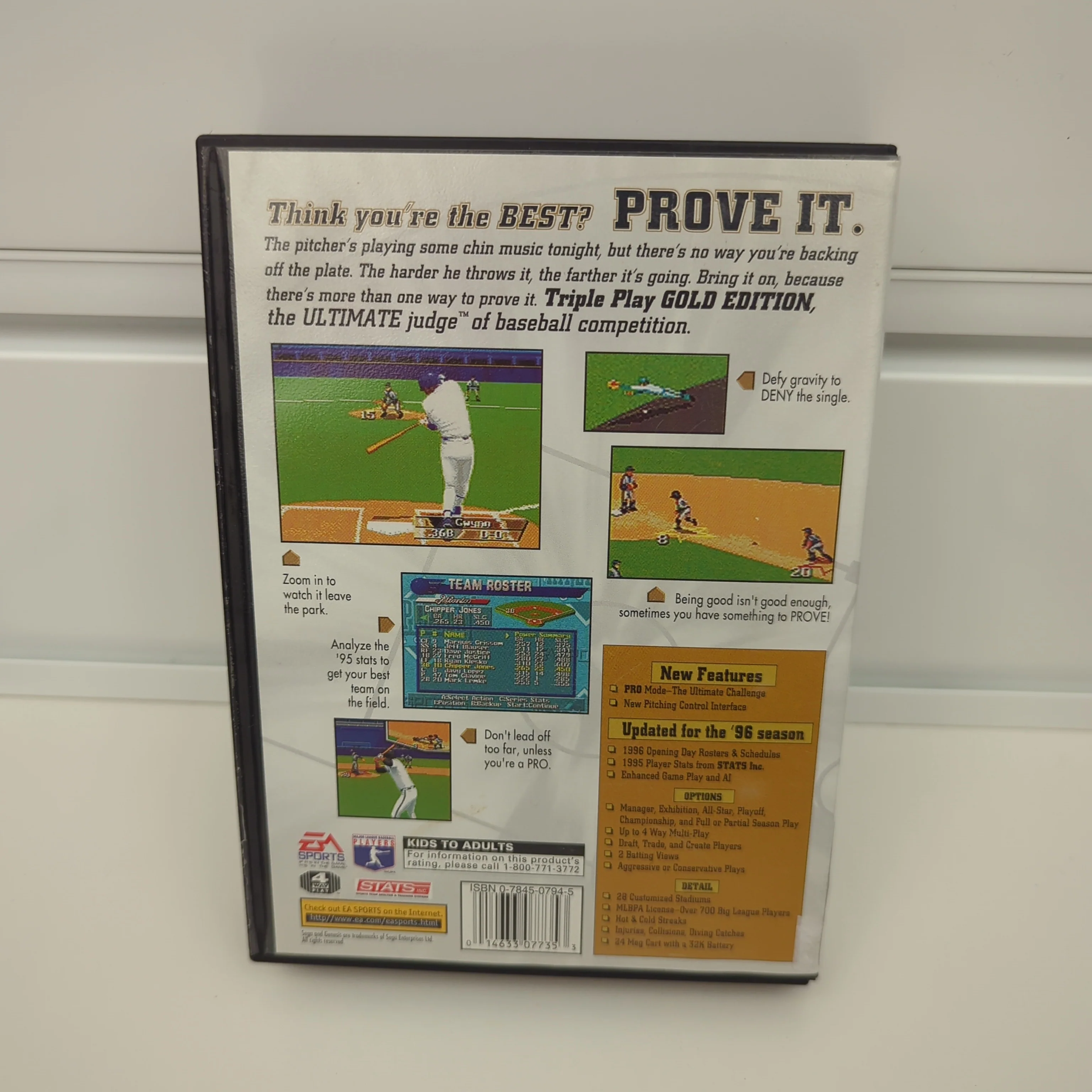 Triple Play Gold - Sega Genesis - Image 2