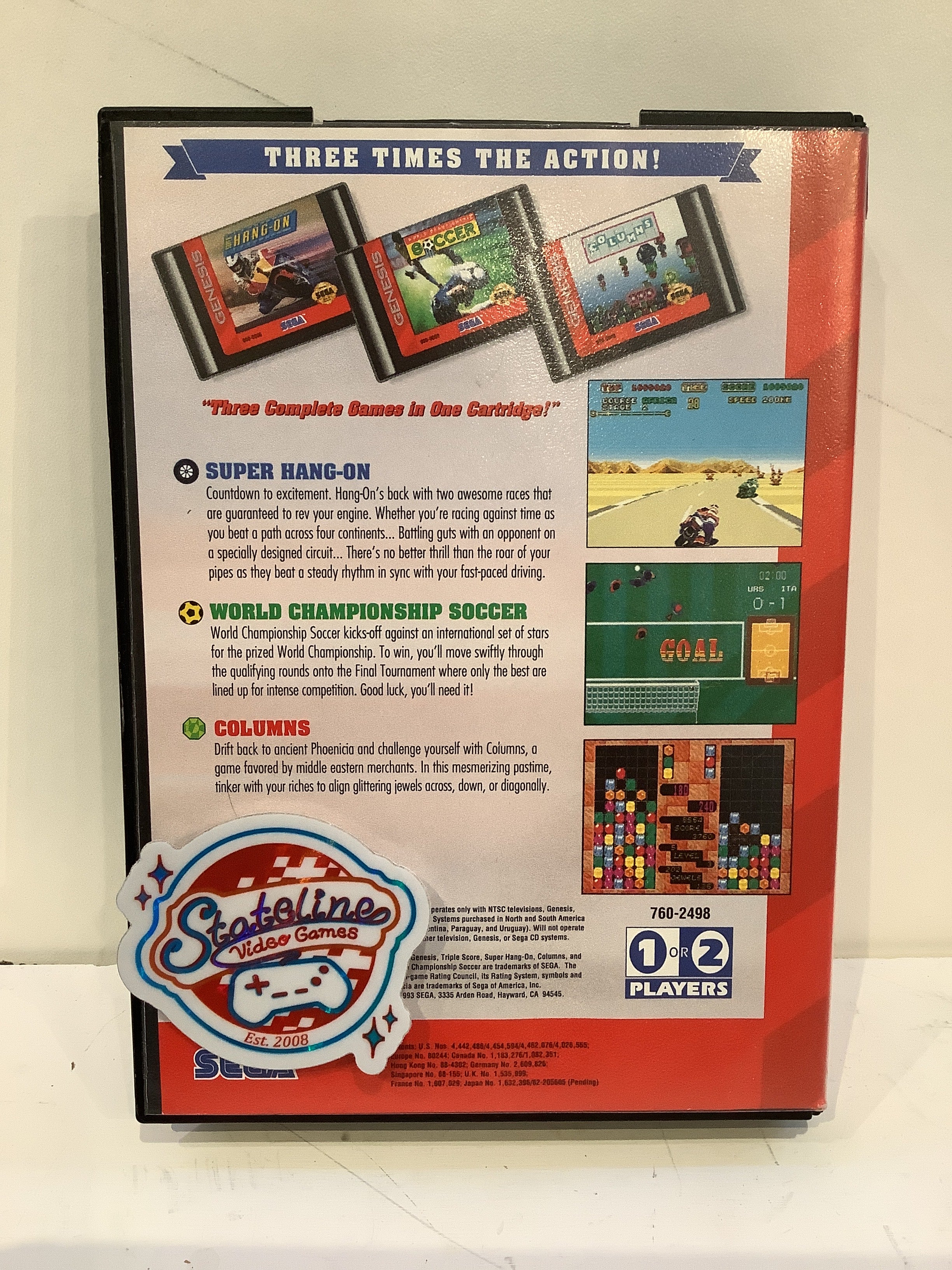Triple Score - Sega Genesis - Image 2